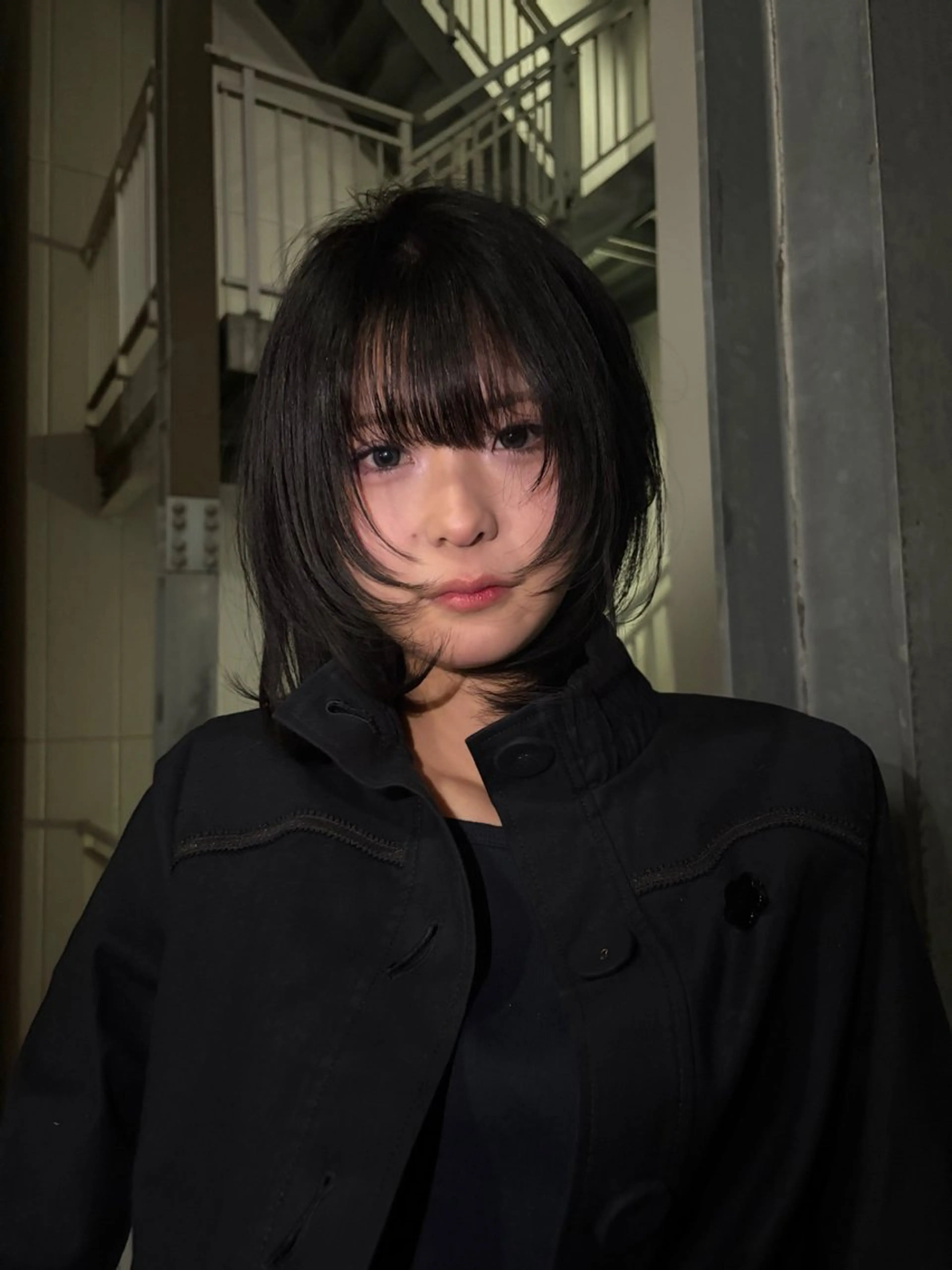 ミディアム カラー 縮毛矯正モデル募集★ みうのヘアスタイル