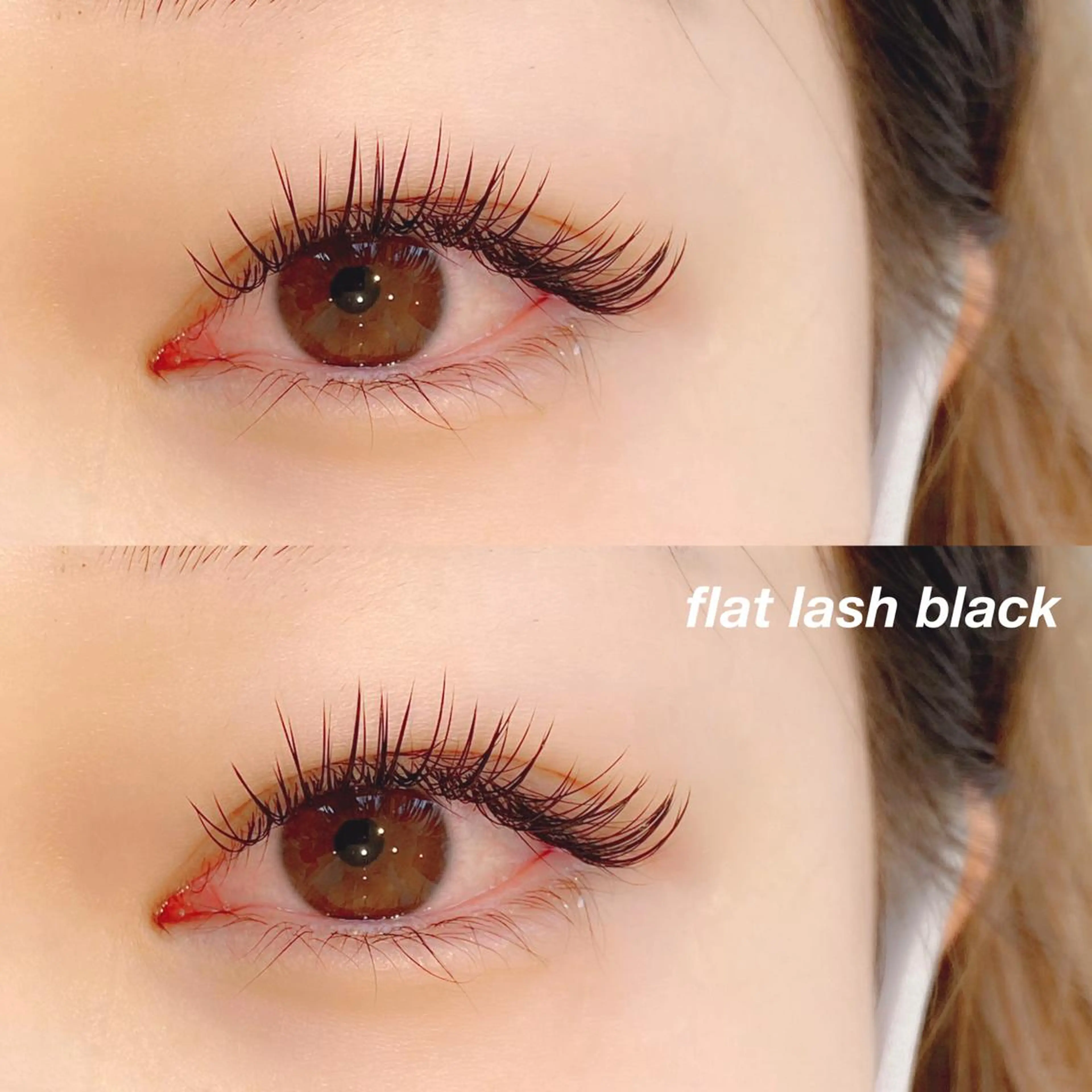 マツエク・マツパ フラットラッシュ eyelist🌙 natsumiのマツエク・マツパデザイン