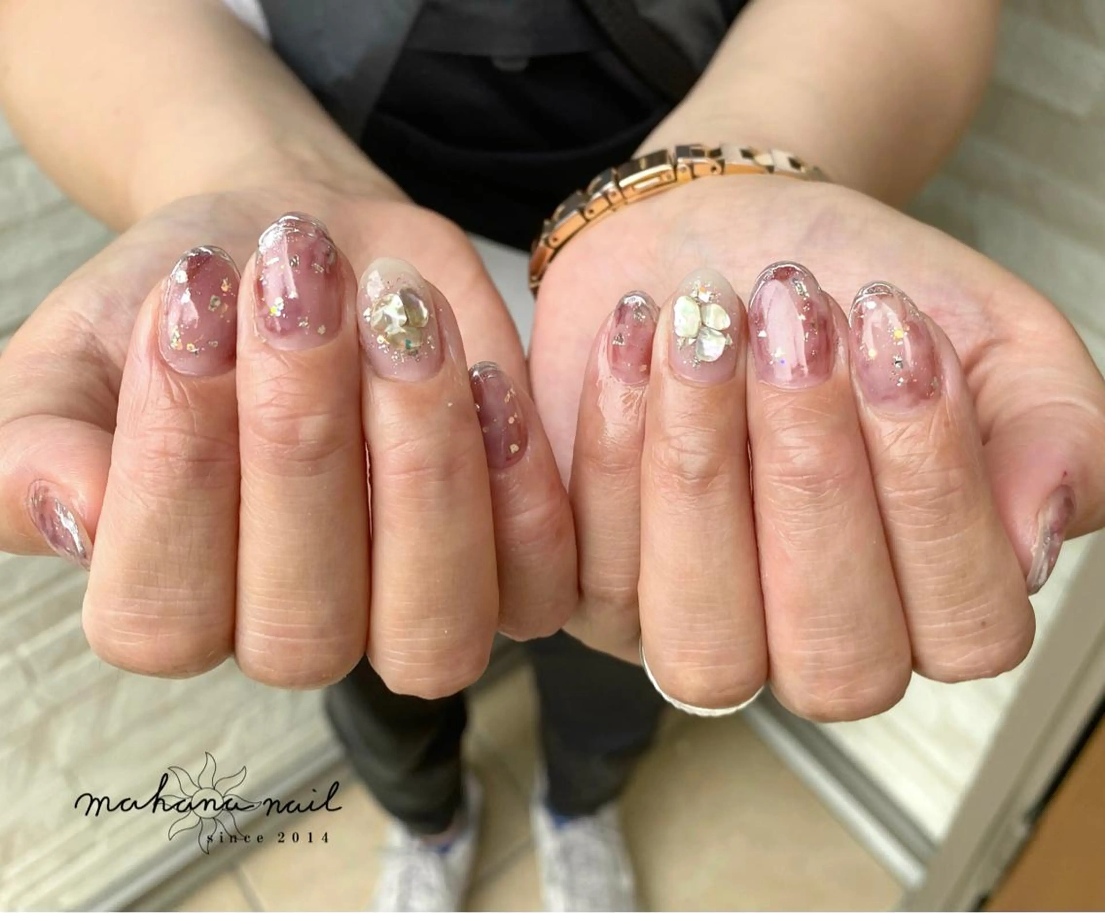 ネイル 持ち込み mahana nailのネイルデザイン