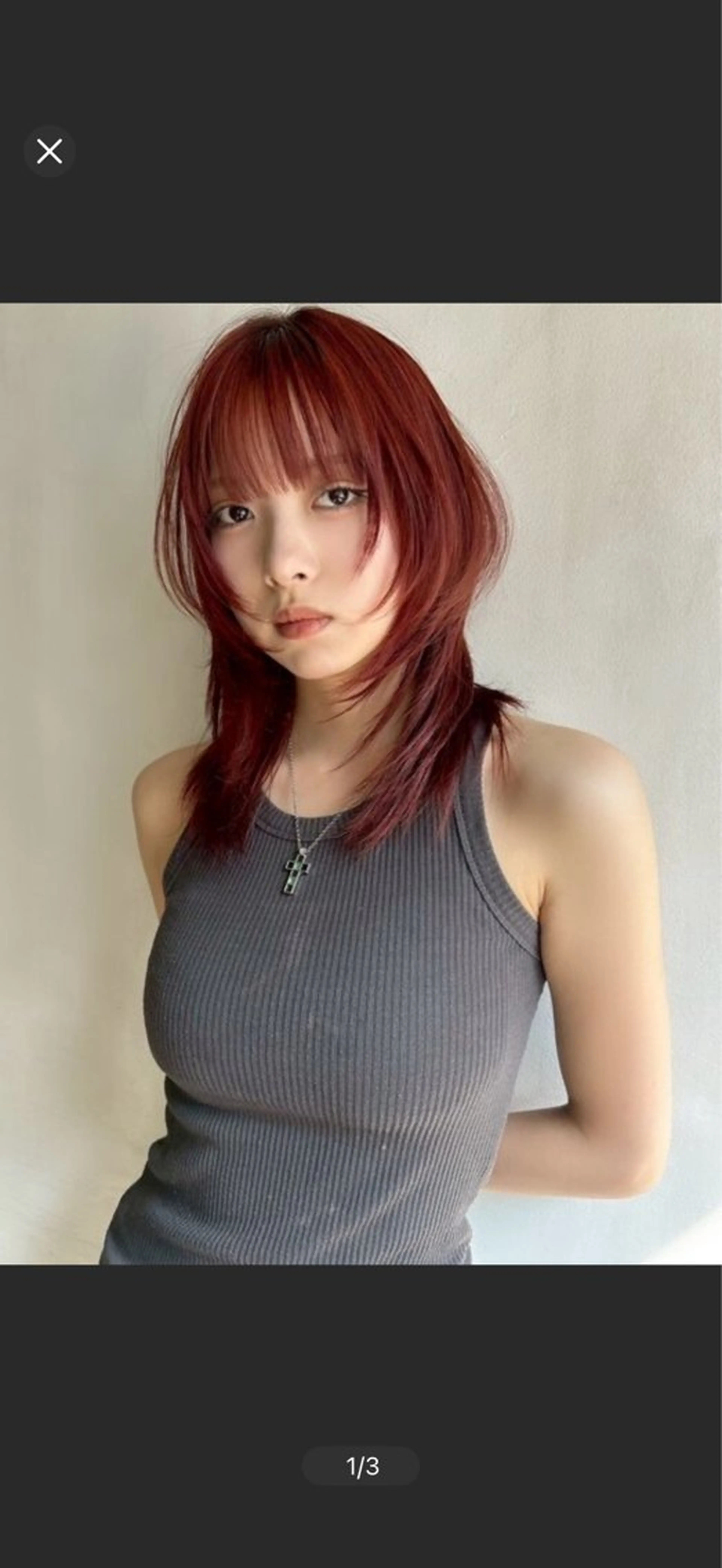 ミディアム カラー カラーモデル/ かずまのヘアスタイル