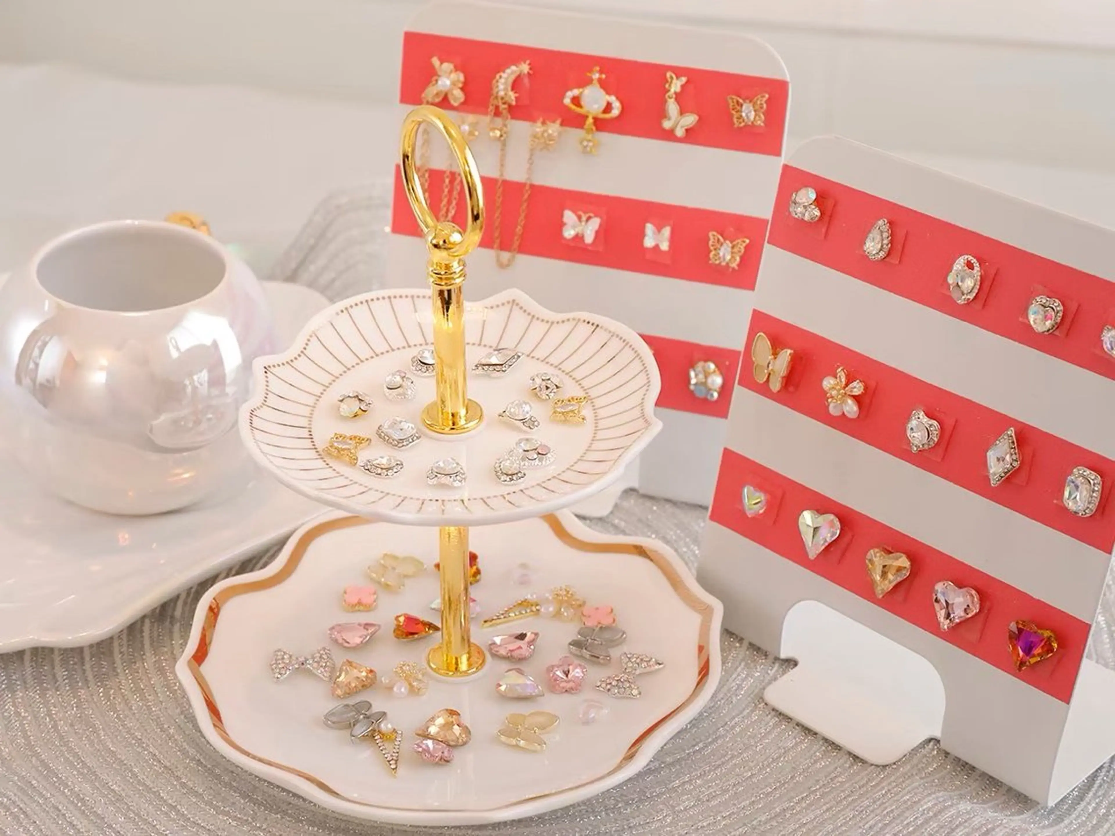 韓国パーツ＋ワンカラー🦋✨¥5980→¥4980の写真