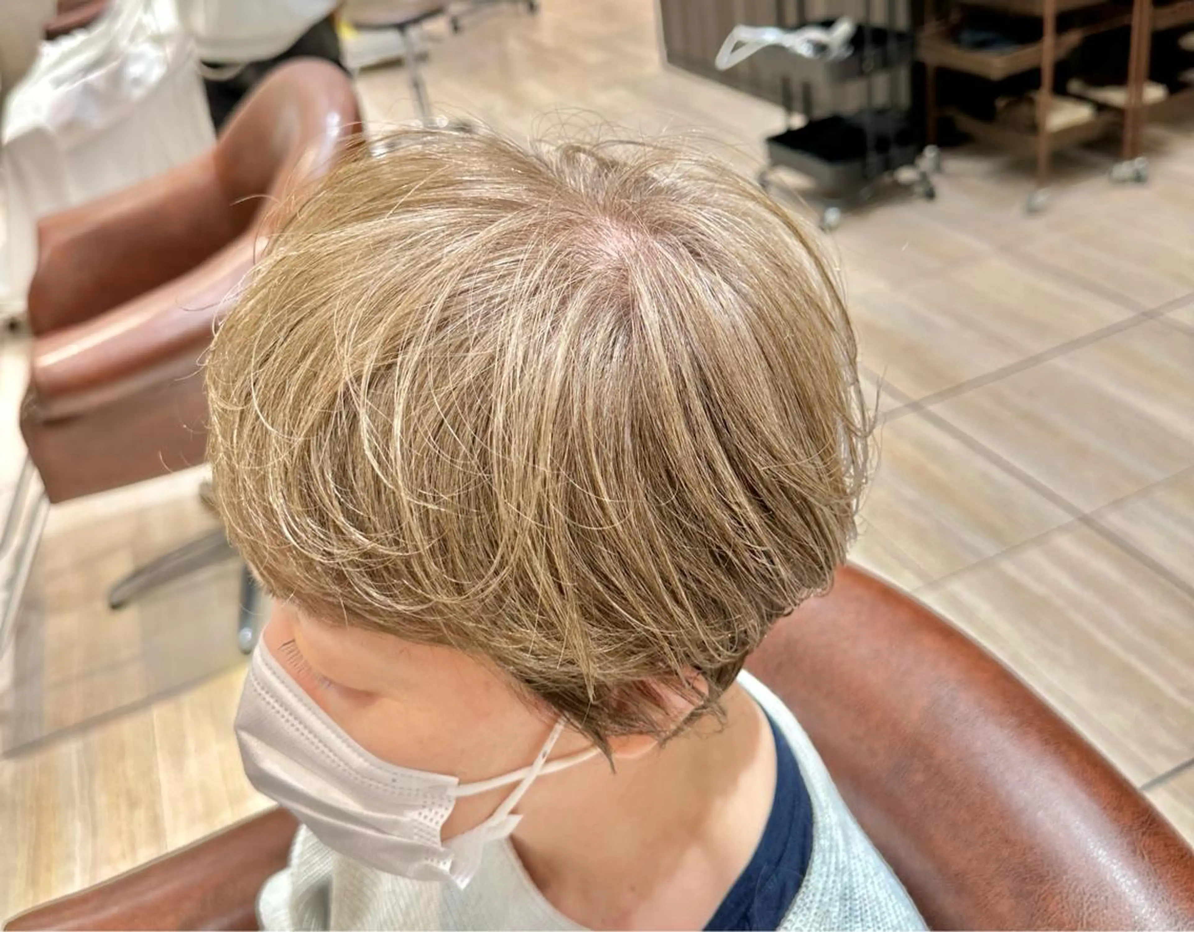 ショート Number六本松所属・山崎 友雅のヘアスタイル