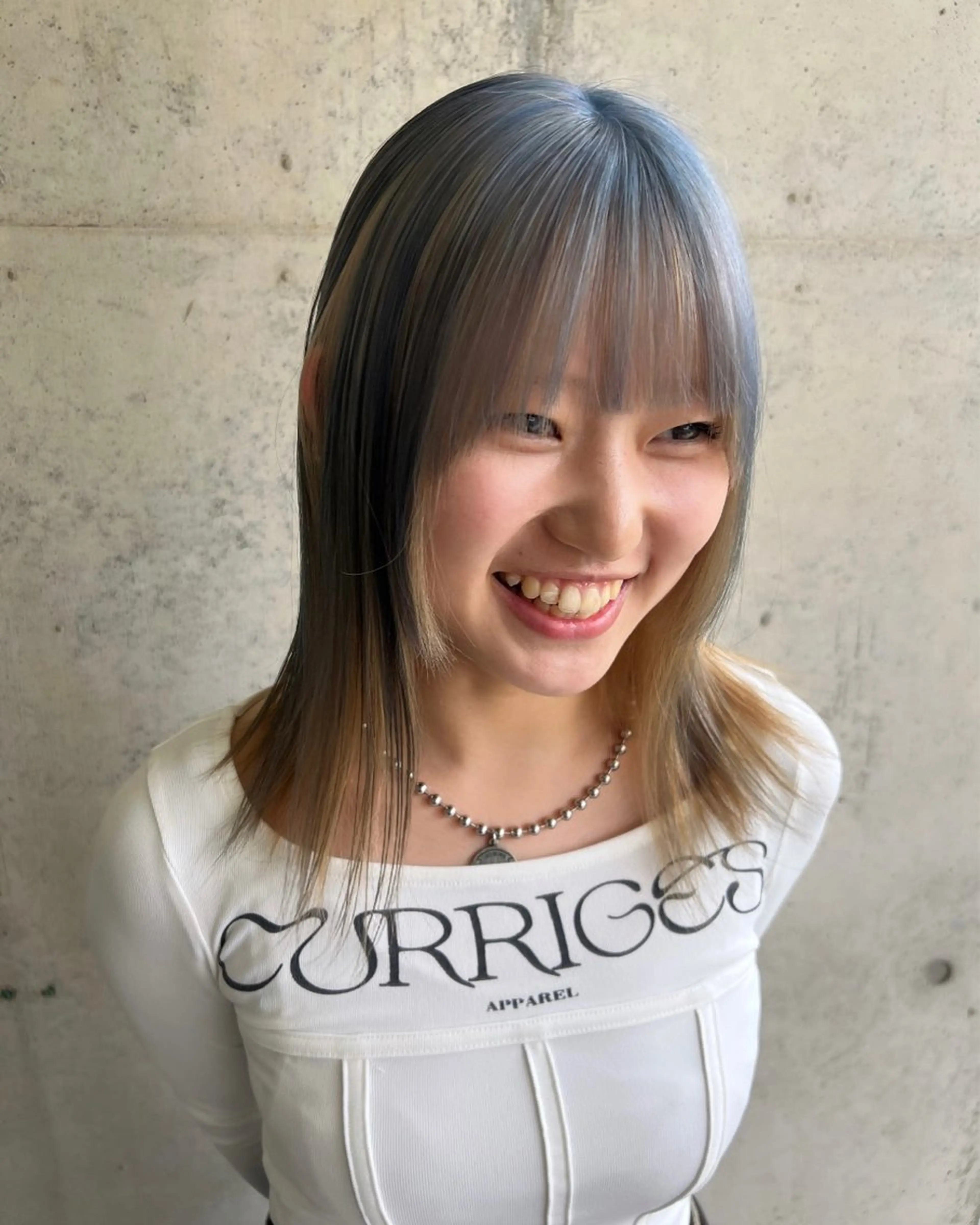 セミロング カラー 只野 真衣のヘアスタイル