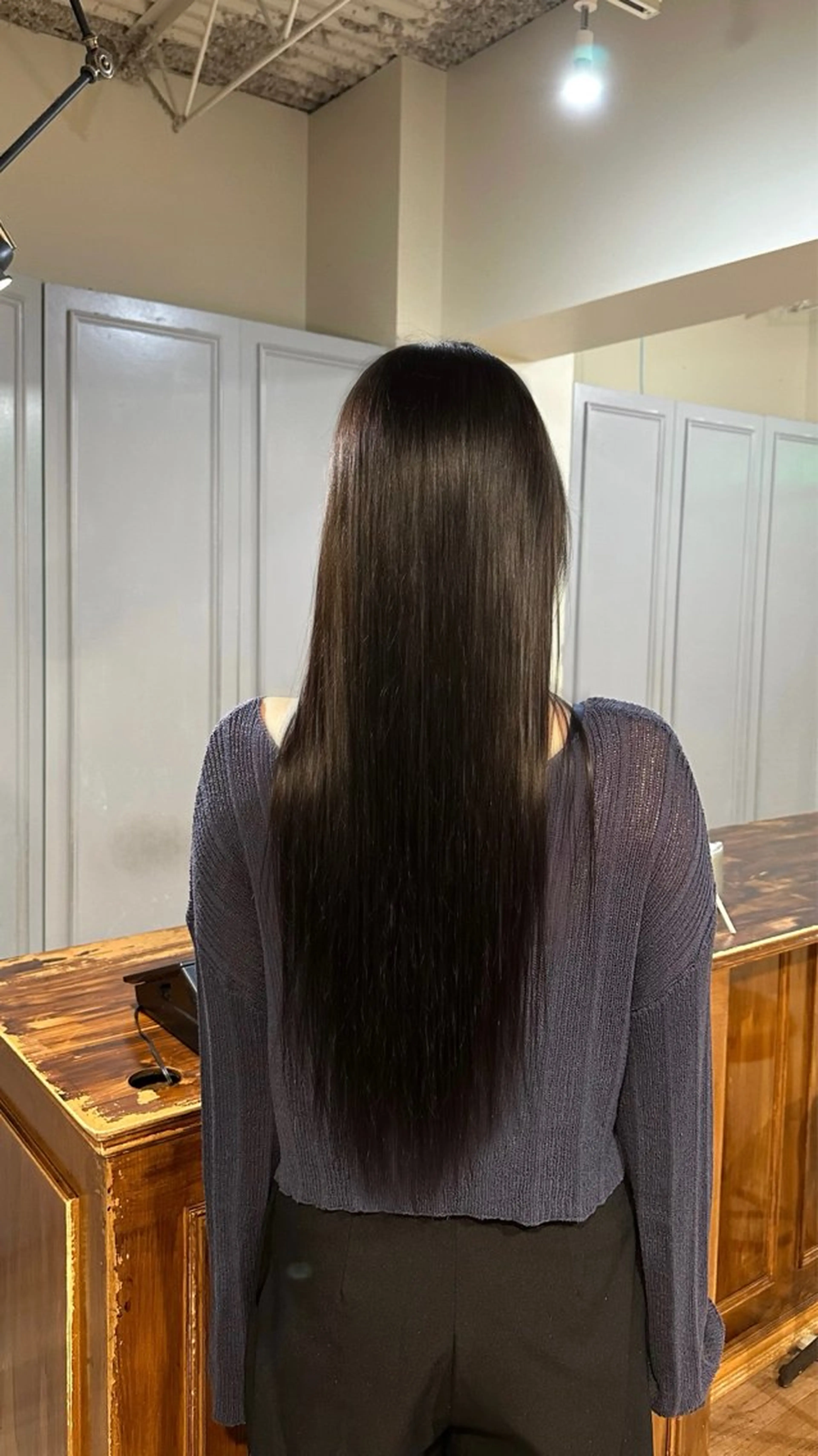 ロング 髪質改善 縮毛矯正 トリートメント 酸熱トリートメント トリートメント 【池袋】髪質改善× 艶髪ケア✮Yüra✮のヘアスタイル