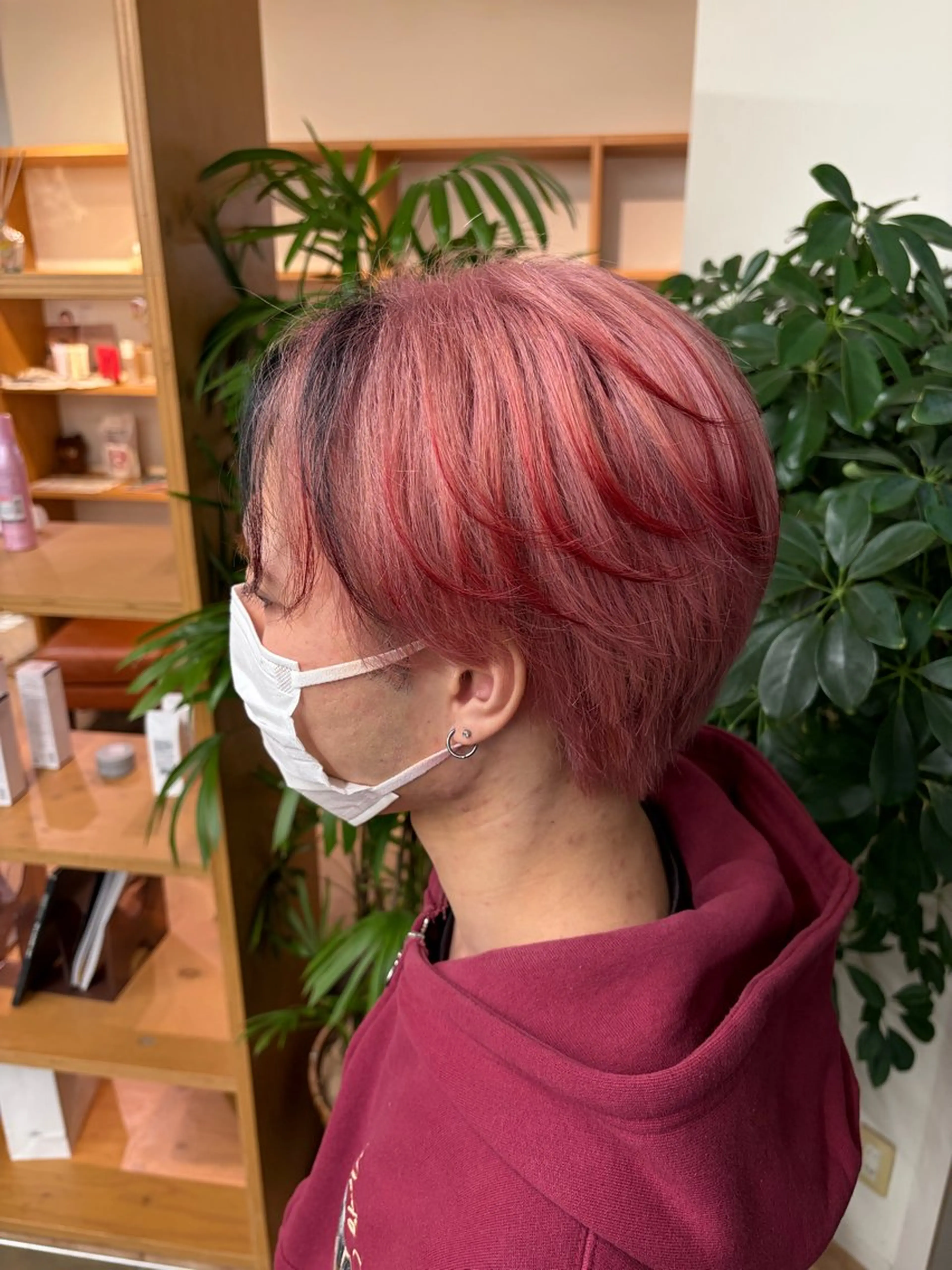 カラー メンズ 暖色カラー/ フクダ モエ🐿のヘアスタイル