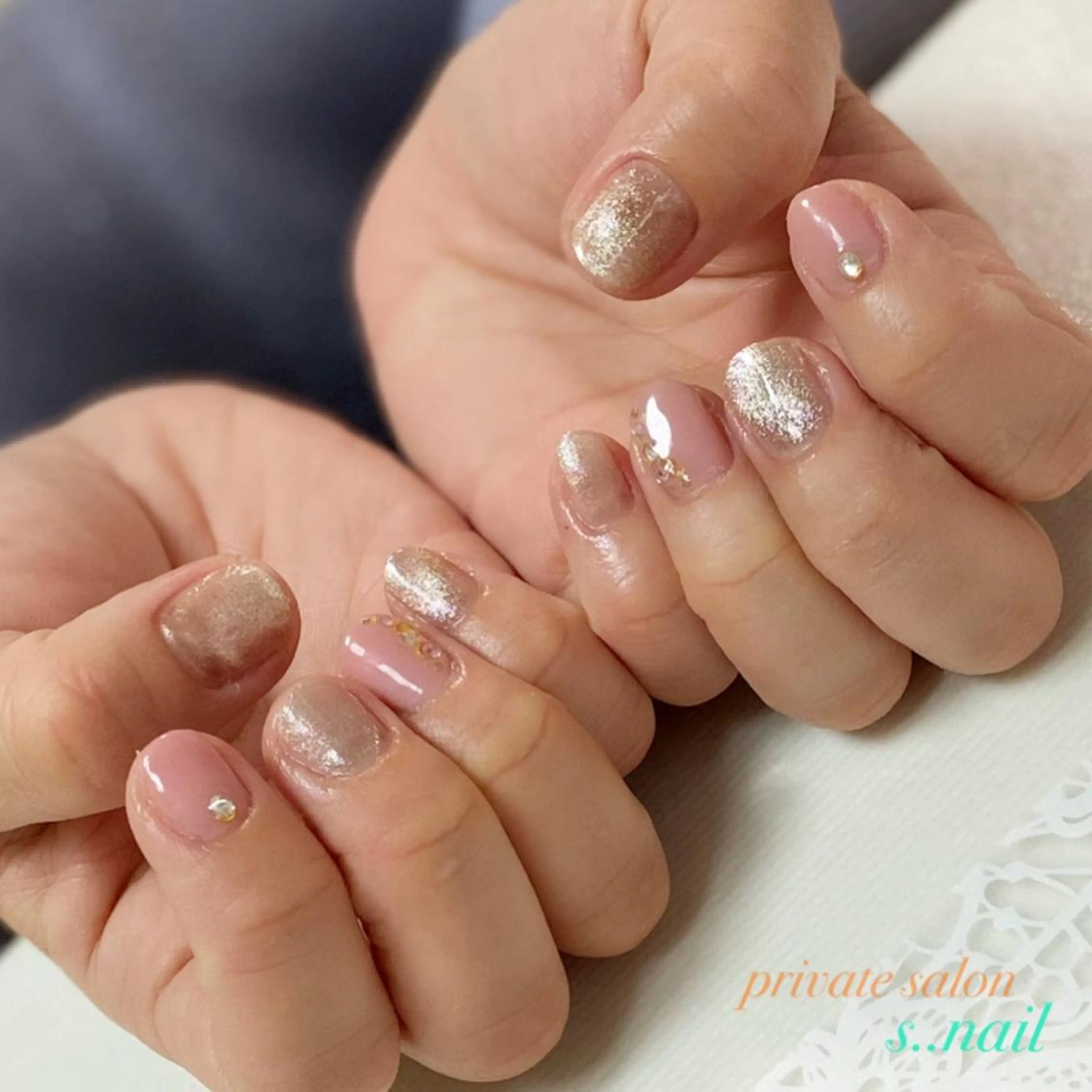 ネイル シンプルネイル ハンドネイル フットネイル s..nail / MORITAのネイルデザイン