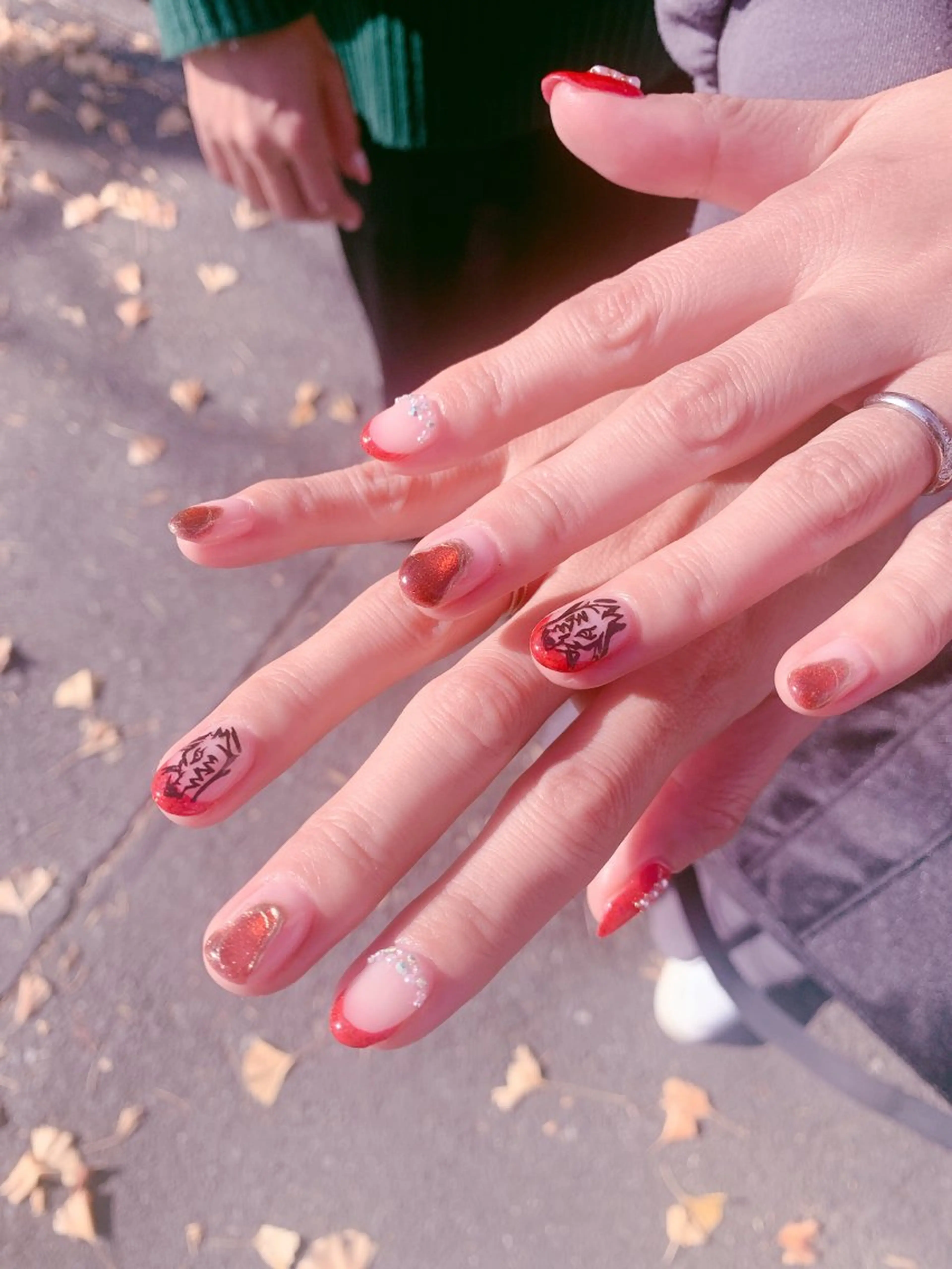 ネイル 高島 夏海のネイルデザイン