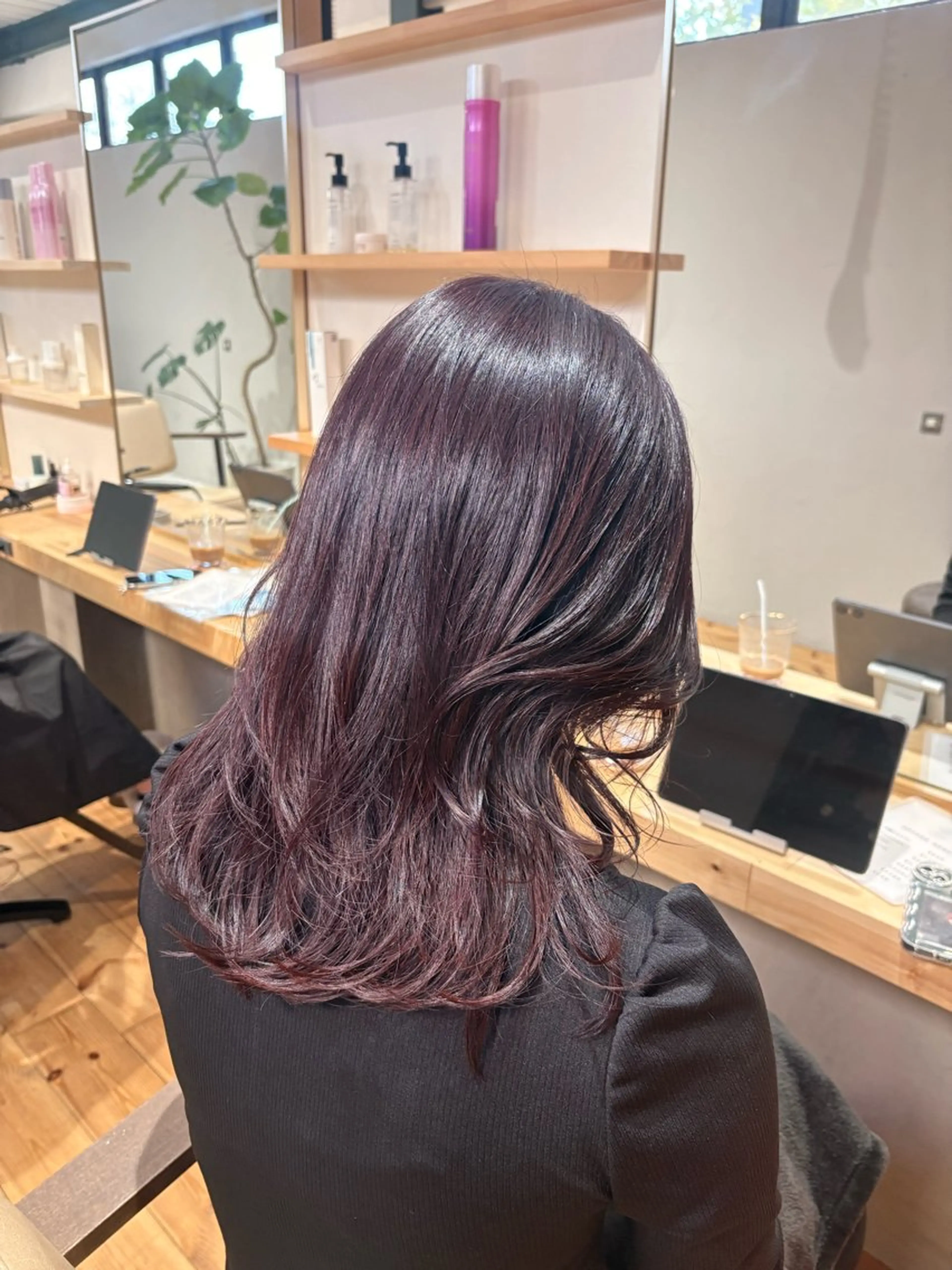 セミロング ヘアカラー トリートメント セルバ所属・卒業生クーポン💗 ハイトーン/ブリーチのヘアスタイル