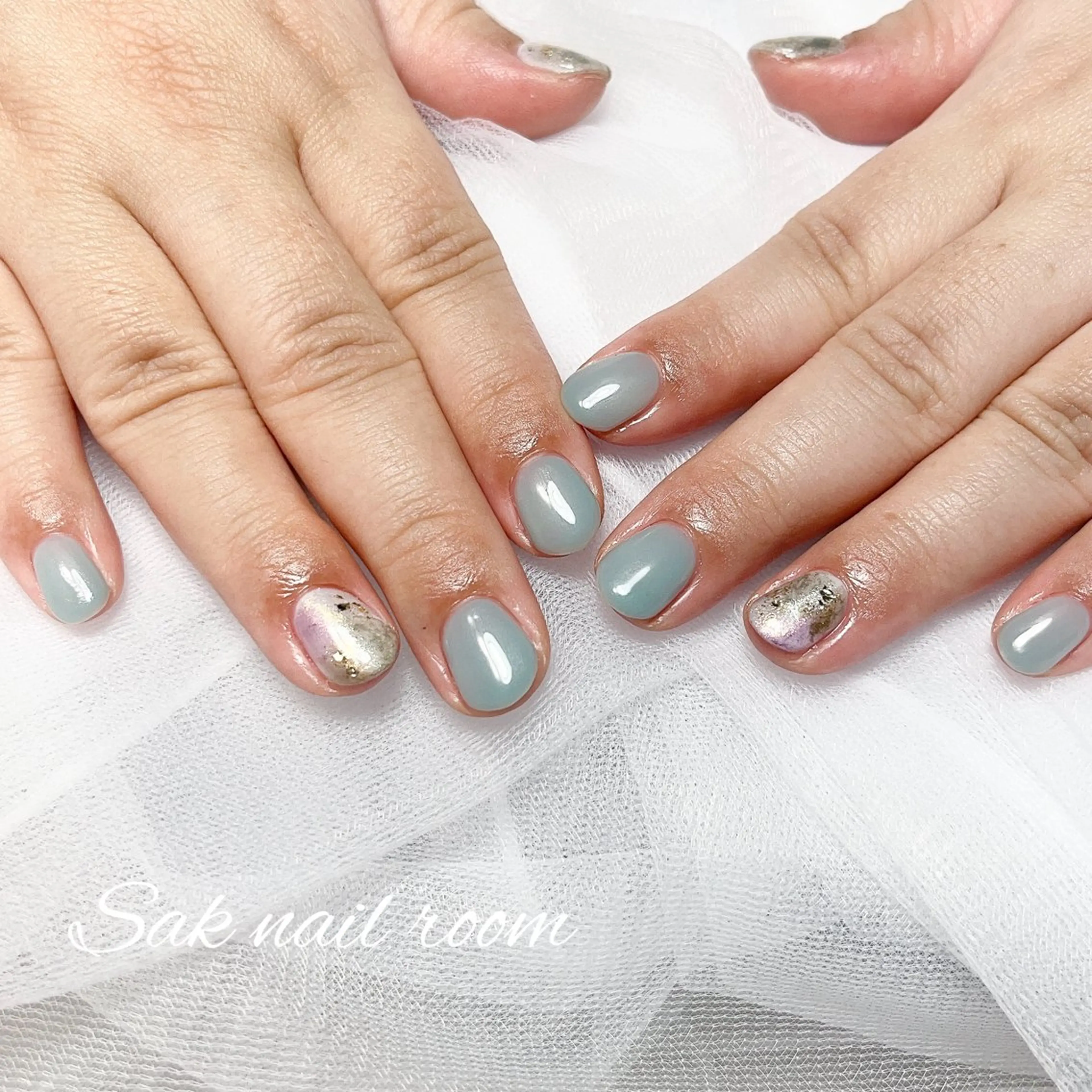 ネイル ニュアンスネイル Sak nailroomのネイルデザイン