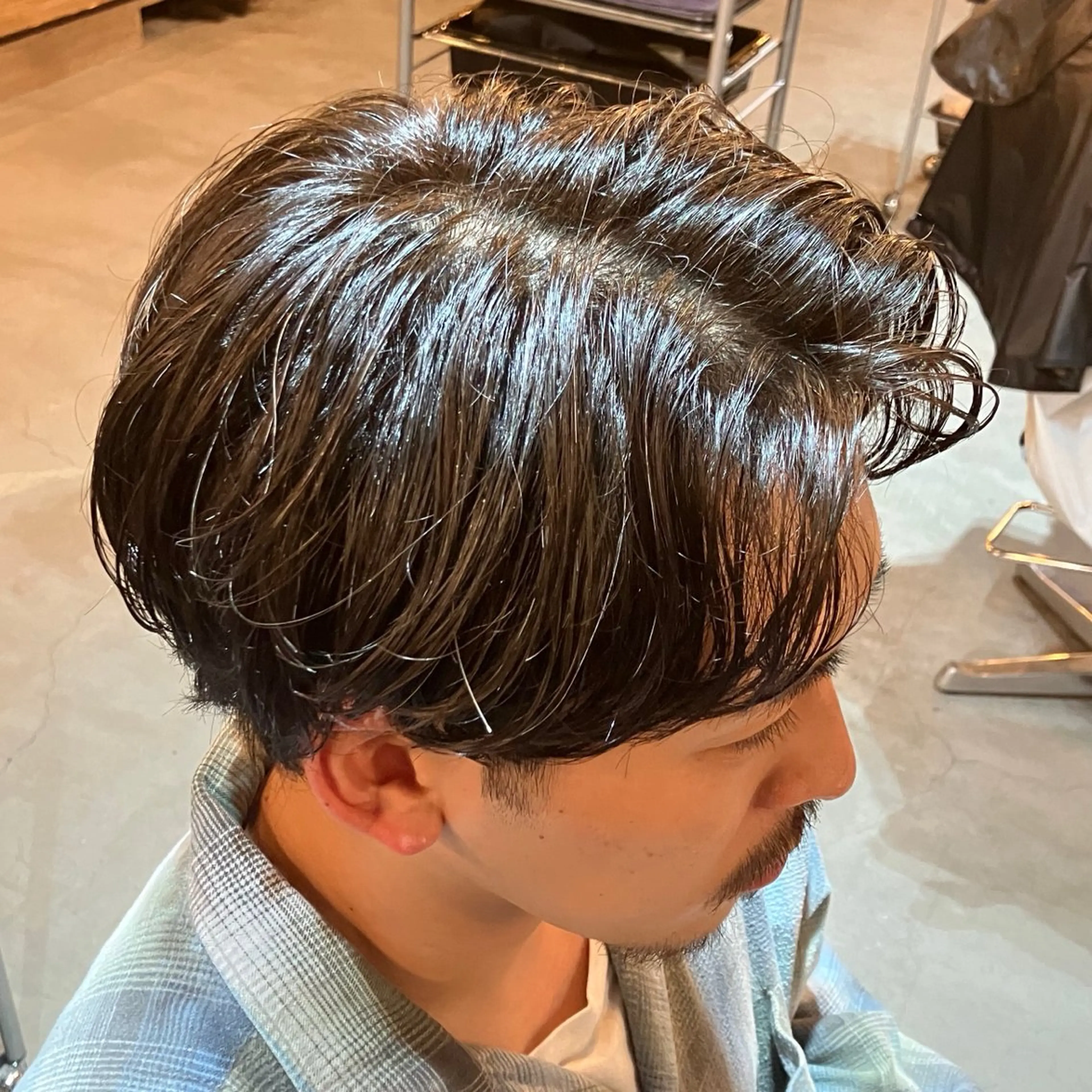 ミディアム 👑曲がる縮毛矯正 /パーマ👑ショウのヘアスタイル