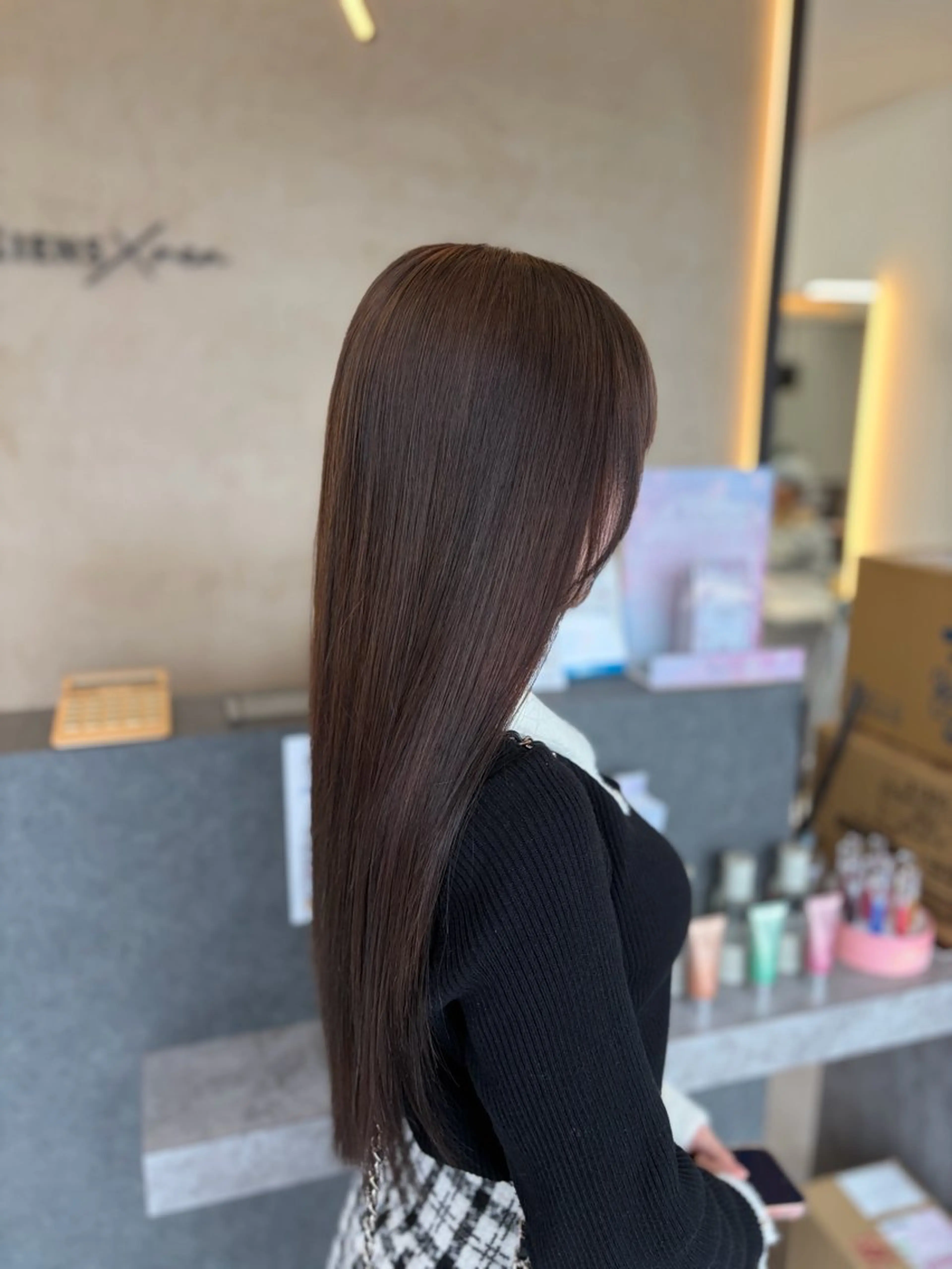 ロング RIENS xrea 髪質改善 /ななみのヘアスタイル