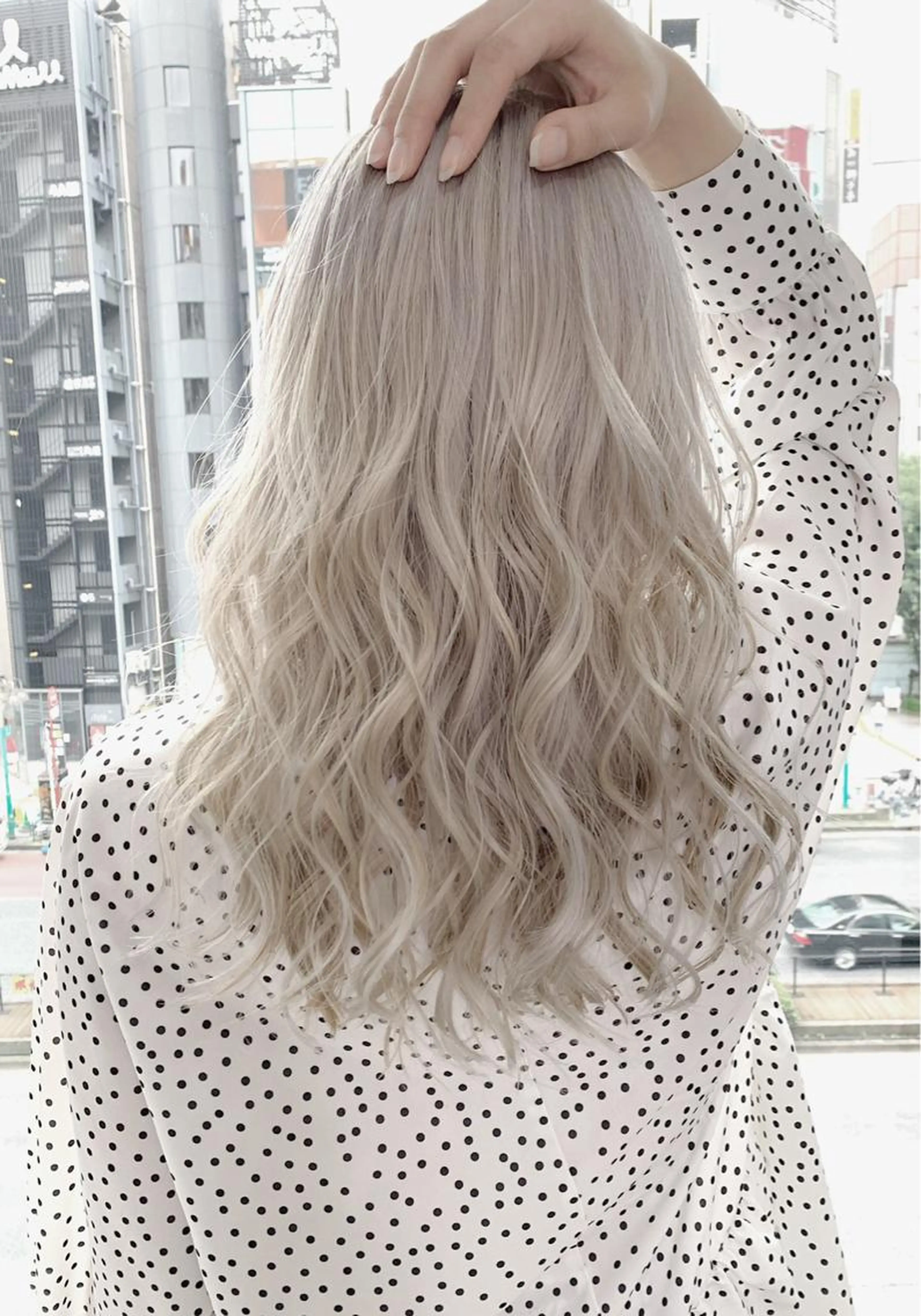 🉐赤字覚悟🥺ケアブリーチ使用!ダメージレスダブルブリーチ+うる艶カラー+内部補修トリートメントの写真