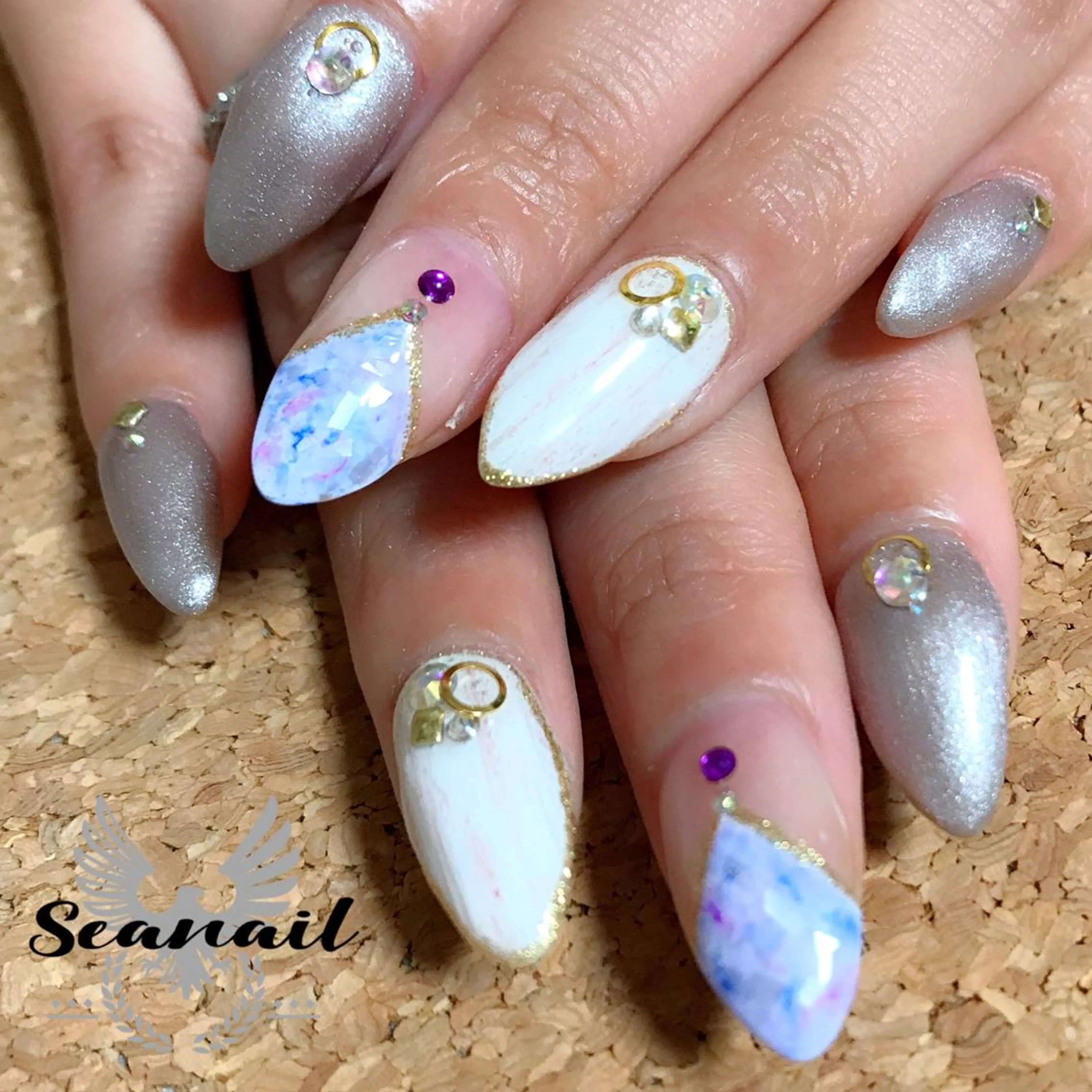 ネイル 小尾 栞のネイルデザイン