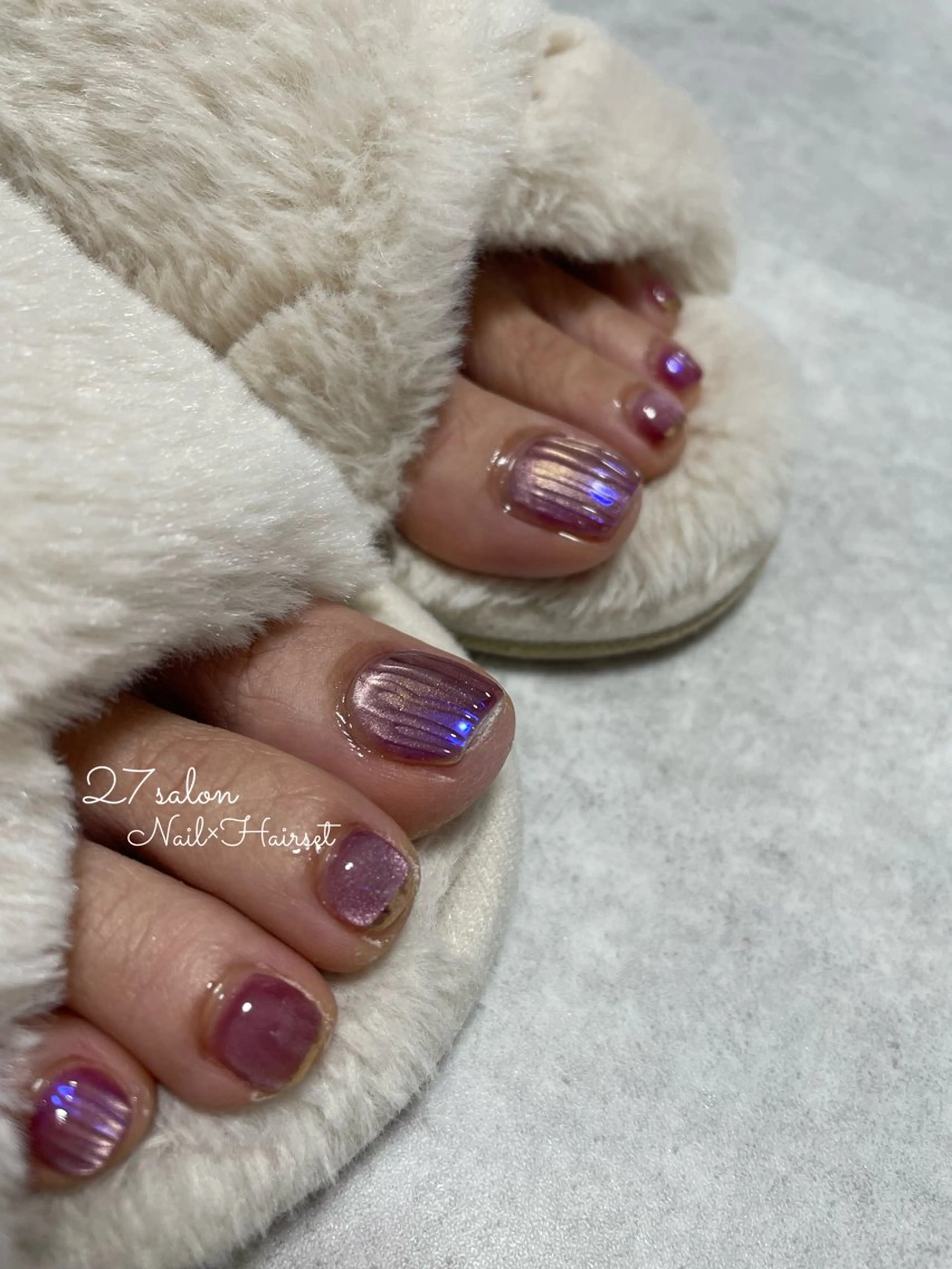 ネイル フットネイル 27salon yuinaのネイルデザイン