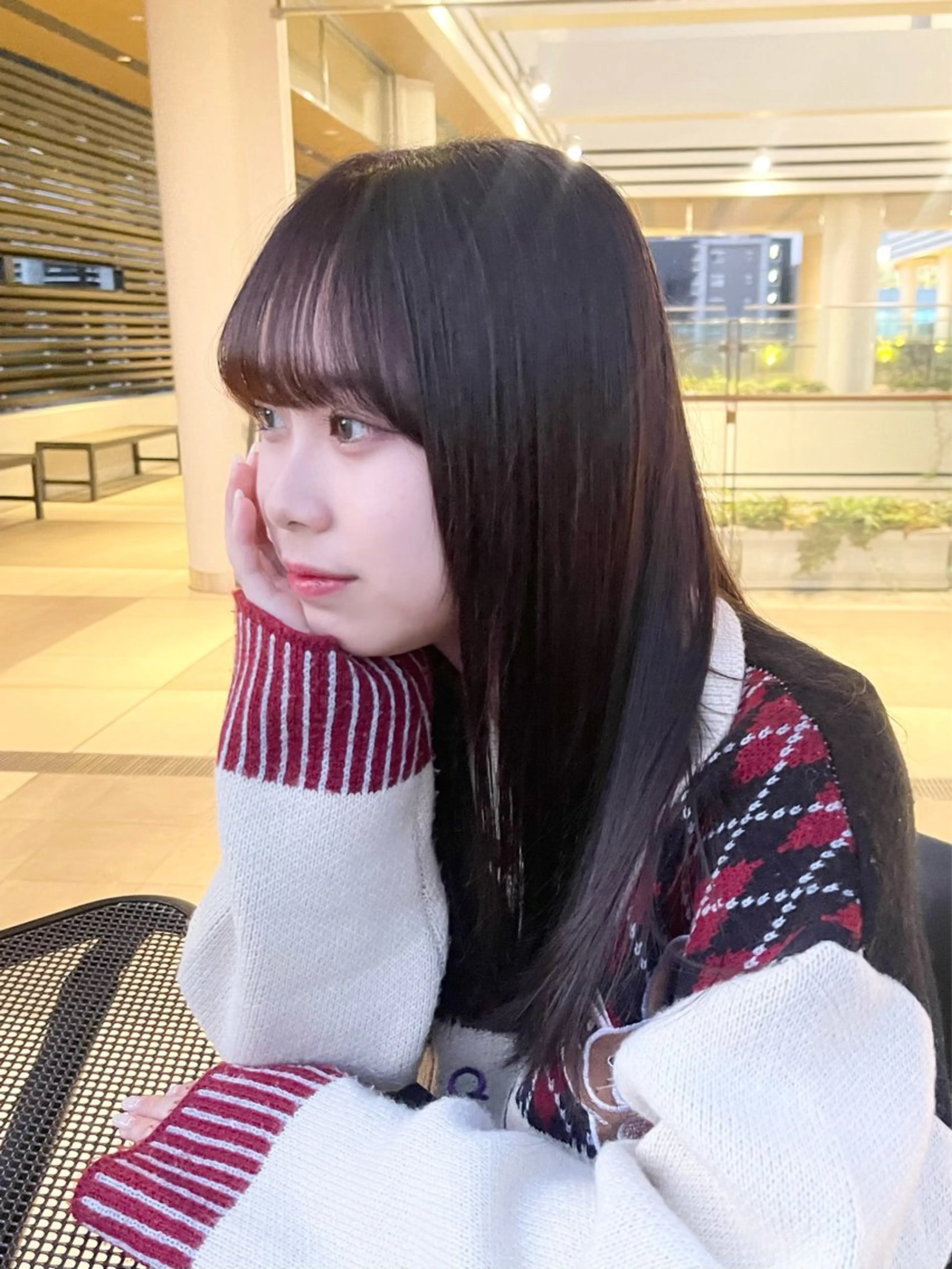 ロング ヘアカラー トリートメント 園田 渉 ◤SHIKIO◢のヘアスタイル