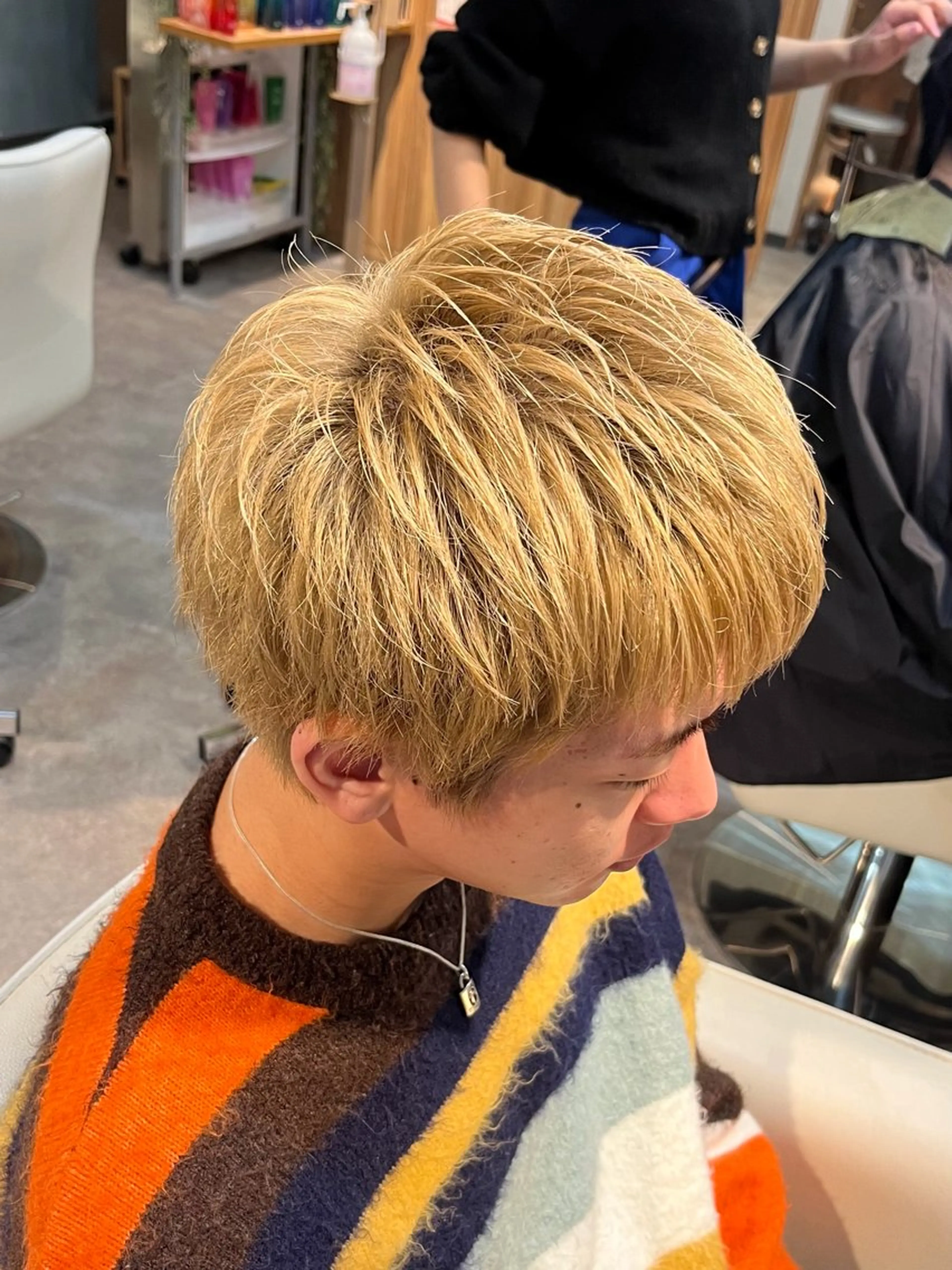 メンズ 新宿/髪質改善カラー 美髪/艶髪/岩重知弥のヘアスタイル