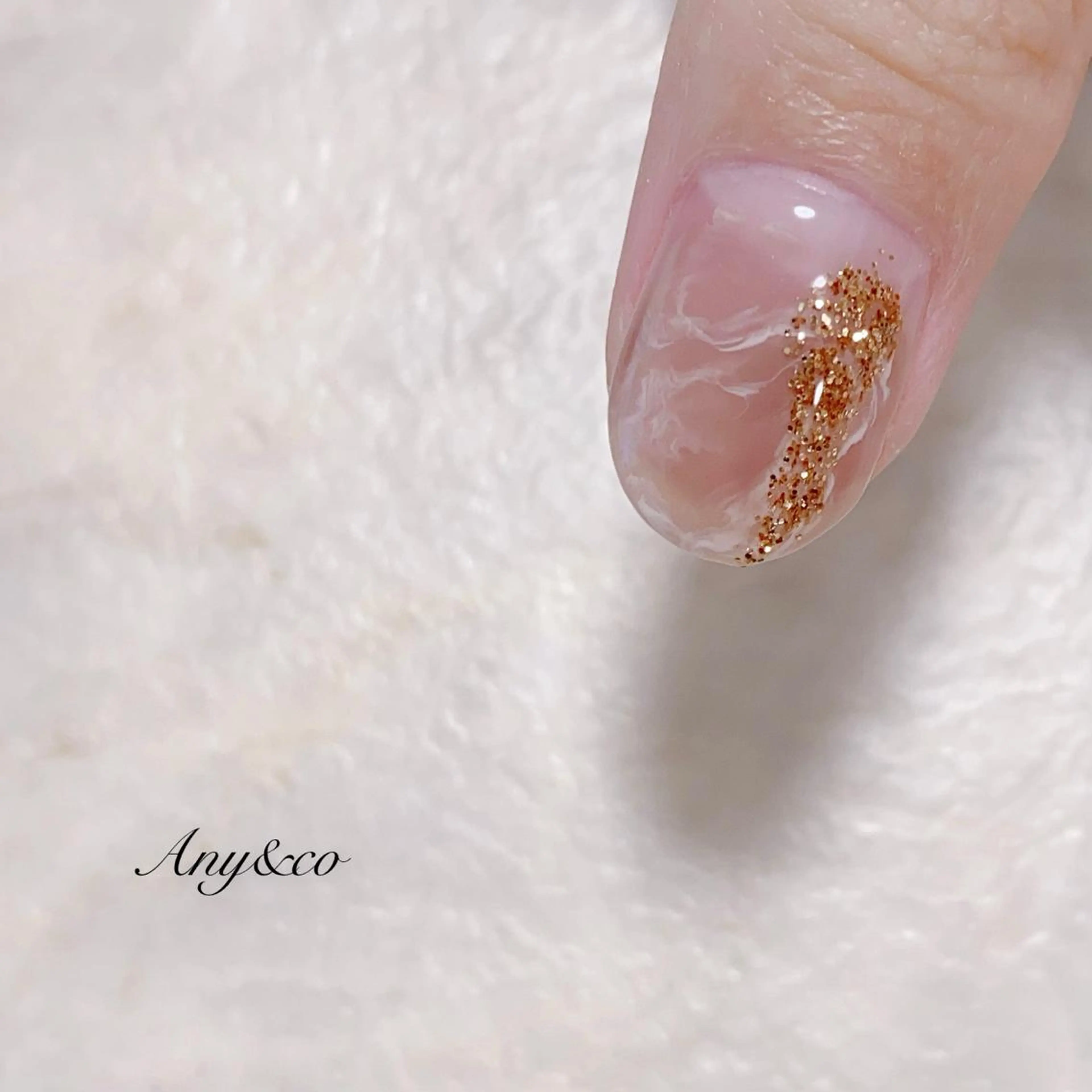 ネイル ニュアンスネイル ハンドネイル Any&co 【エニコ】のマツエク・マツパデザイン