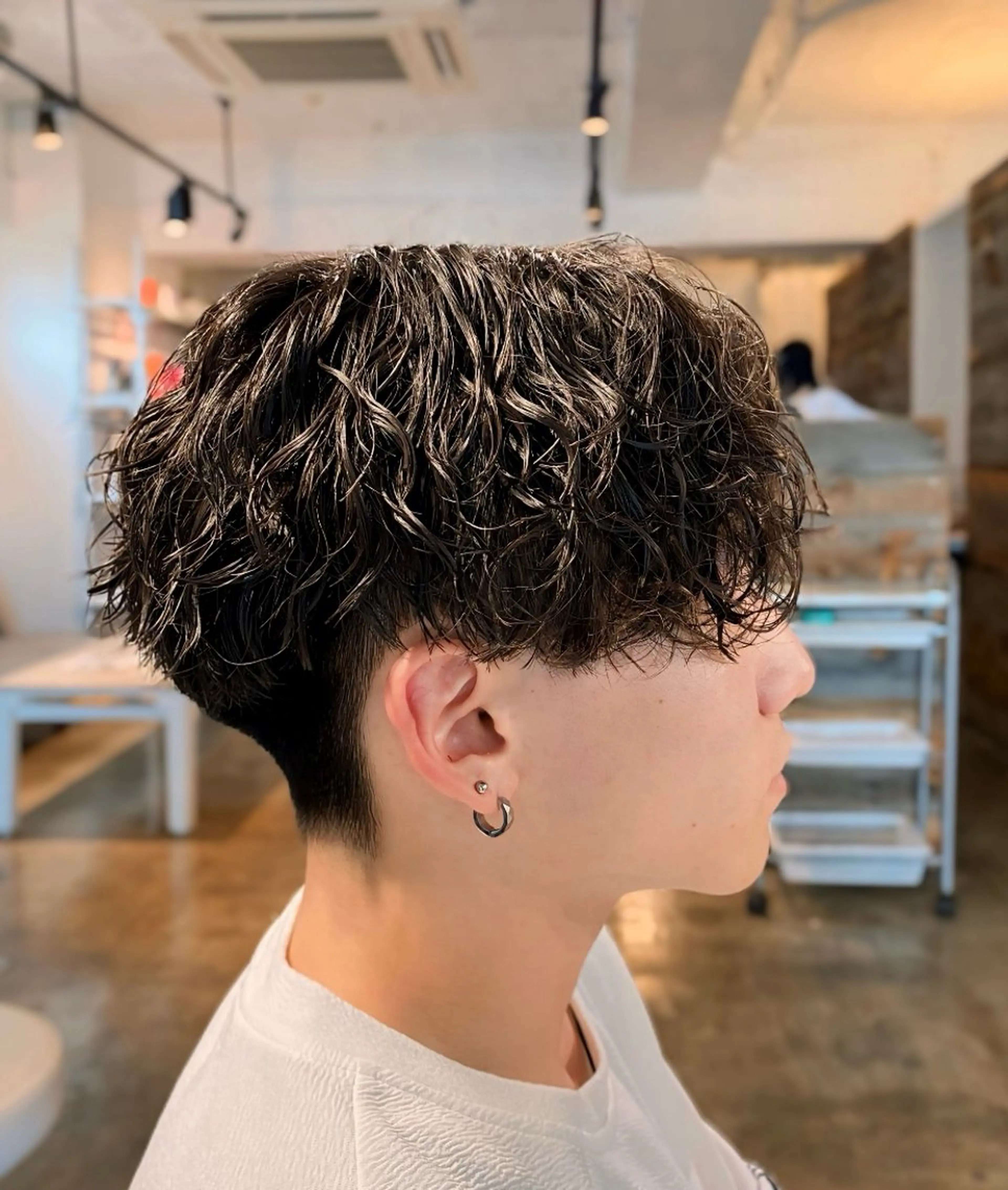 パーマ メンズ メンズパーマ 特化/中川拓也のヘアスタイル