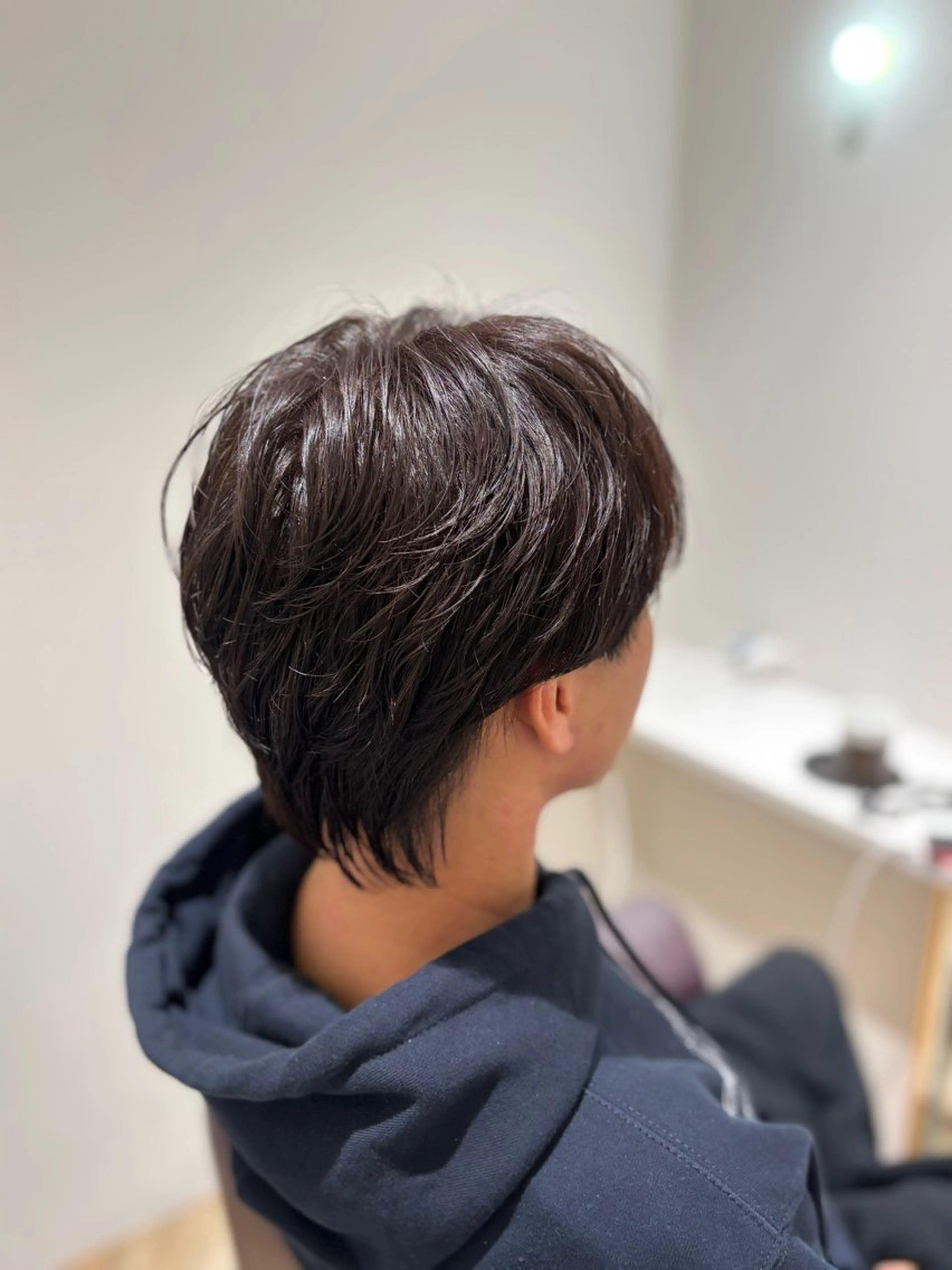 ショート パーマ メンズ カット パーマ トリートメント LOUIMADNA栄所属・新規指名比率No.1 メンズパーマ/二村のヘアスタイル