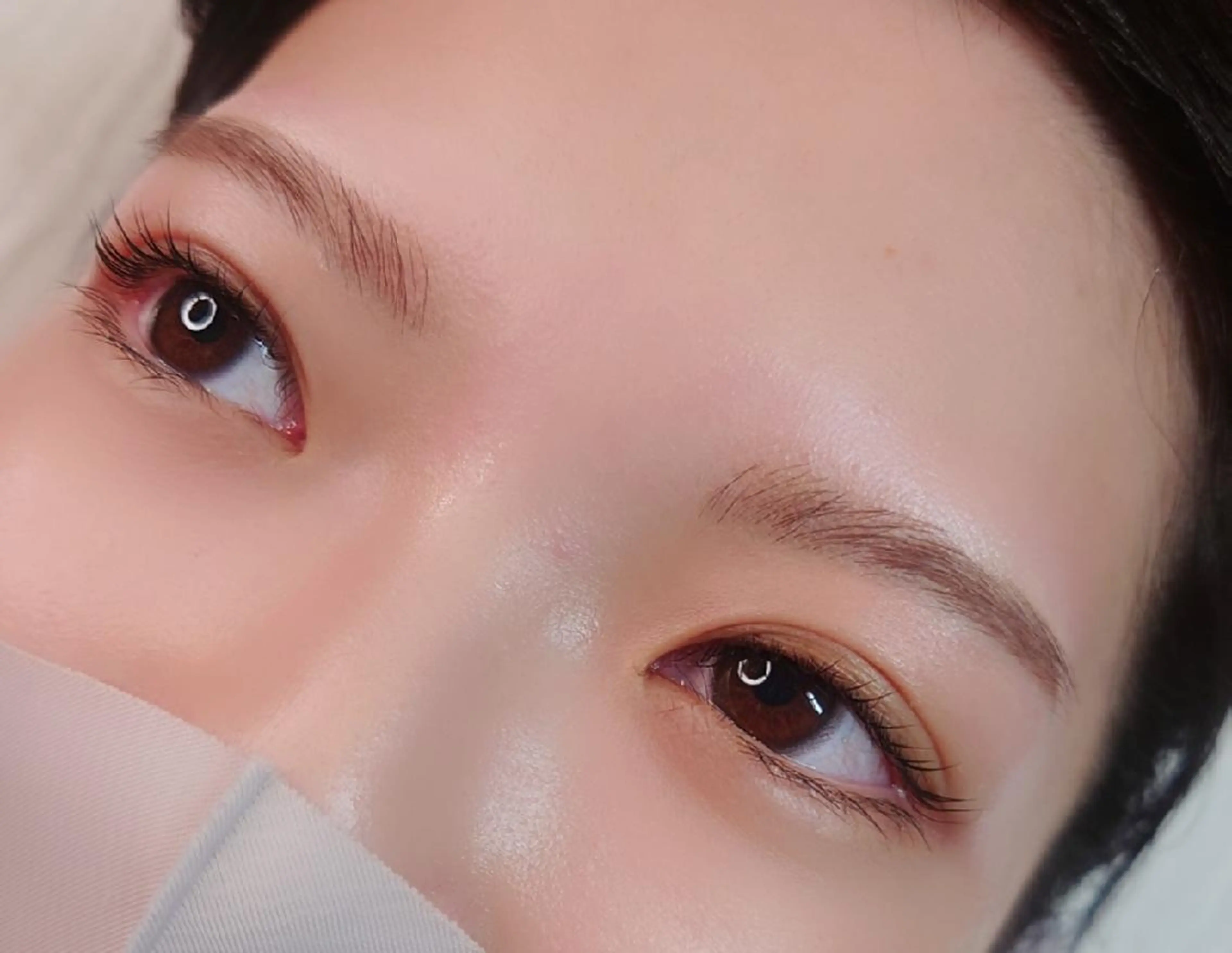 メンズ マツエク・マツパ アイブロウ NAZ eyelash&eyebrow by medical salon所属・NAZ 表参道 Tomokoのマツエク・マツパデザイン