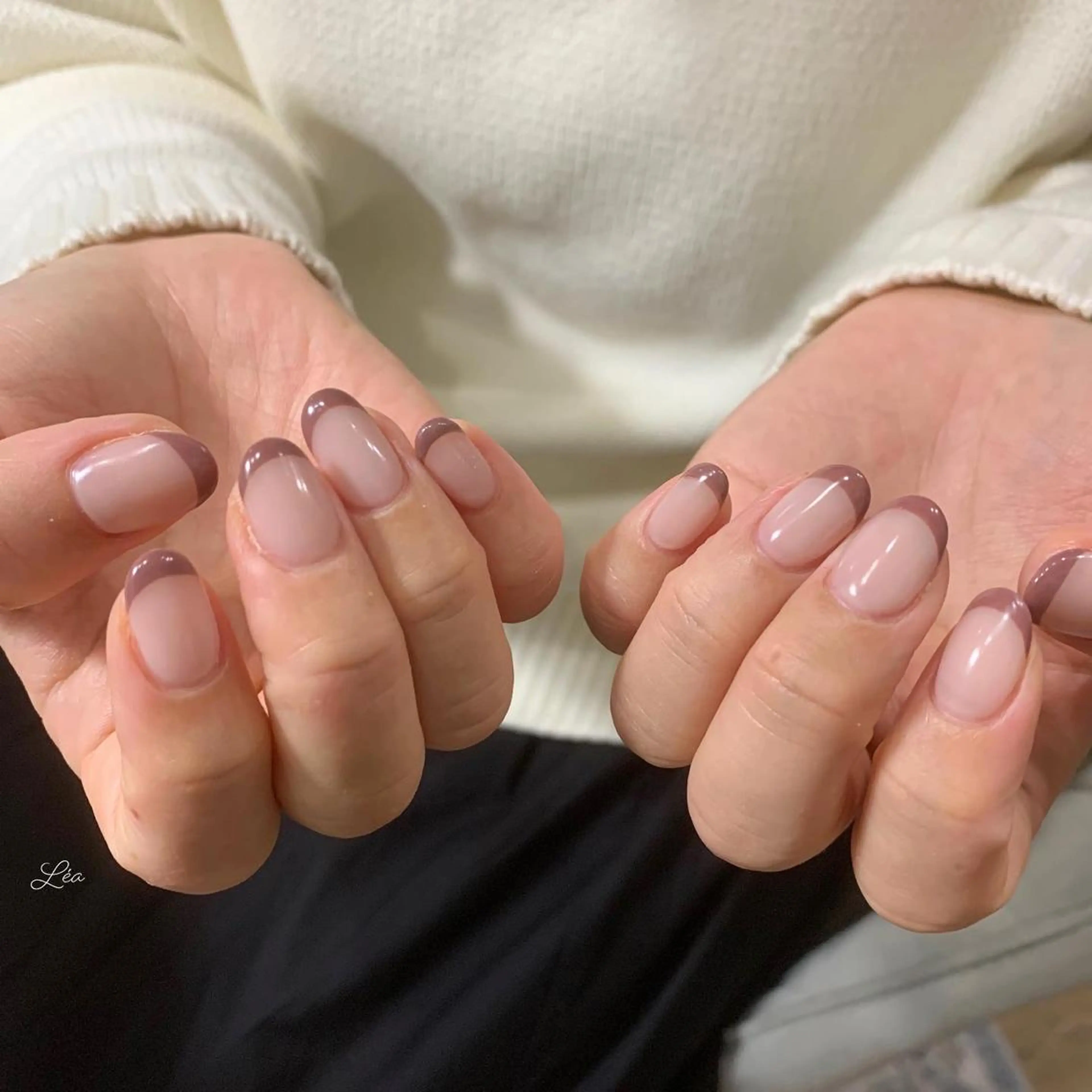 ネイル ジェルネイル パラジェル Léa nailのネイルデザイン