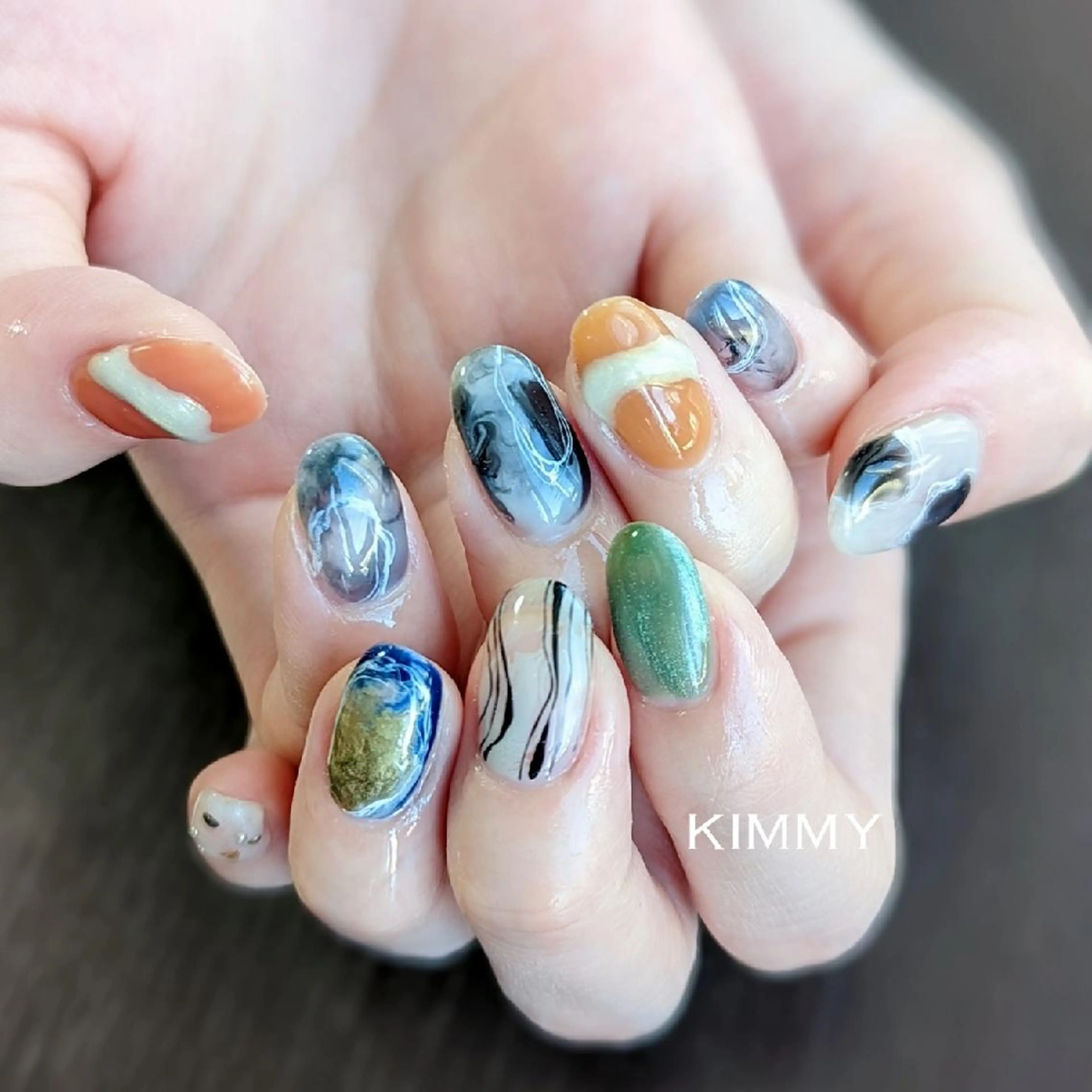 ネイル ハンドネイル kimmy nailsのネイルデザイン