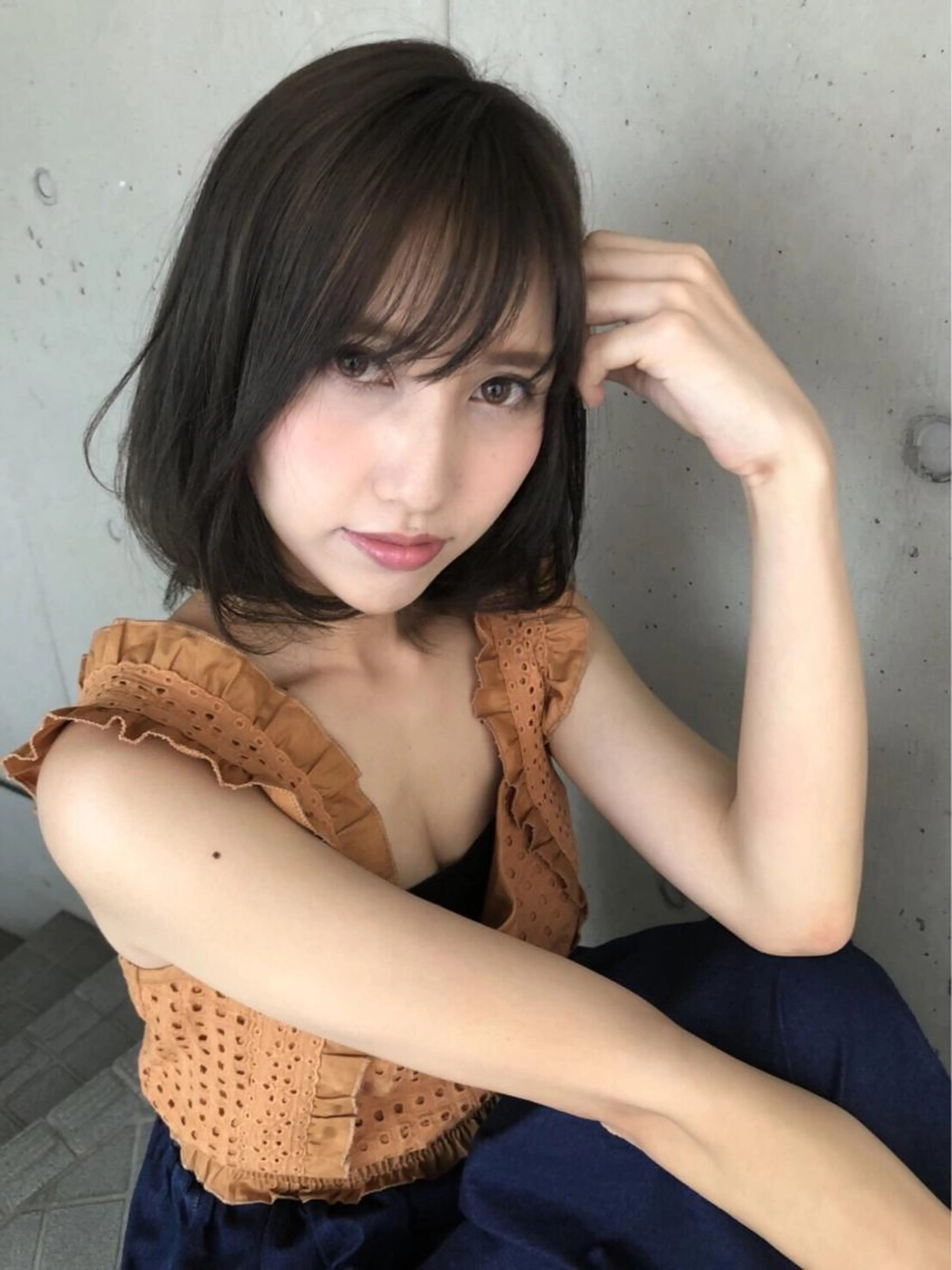 ✨リタッチカラー✨➕骨格矯正カット➕髪質改善トリートメントの写真