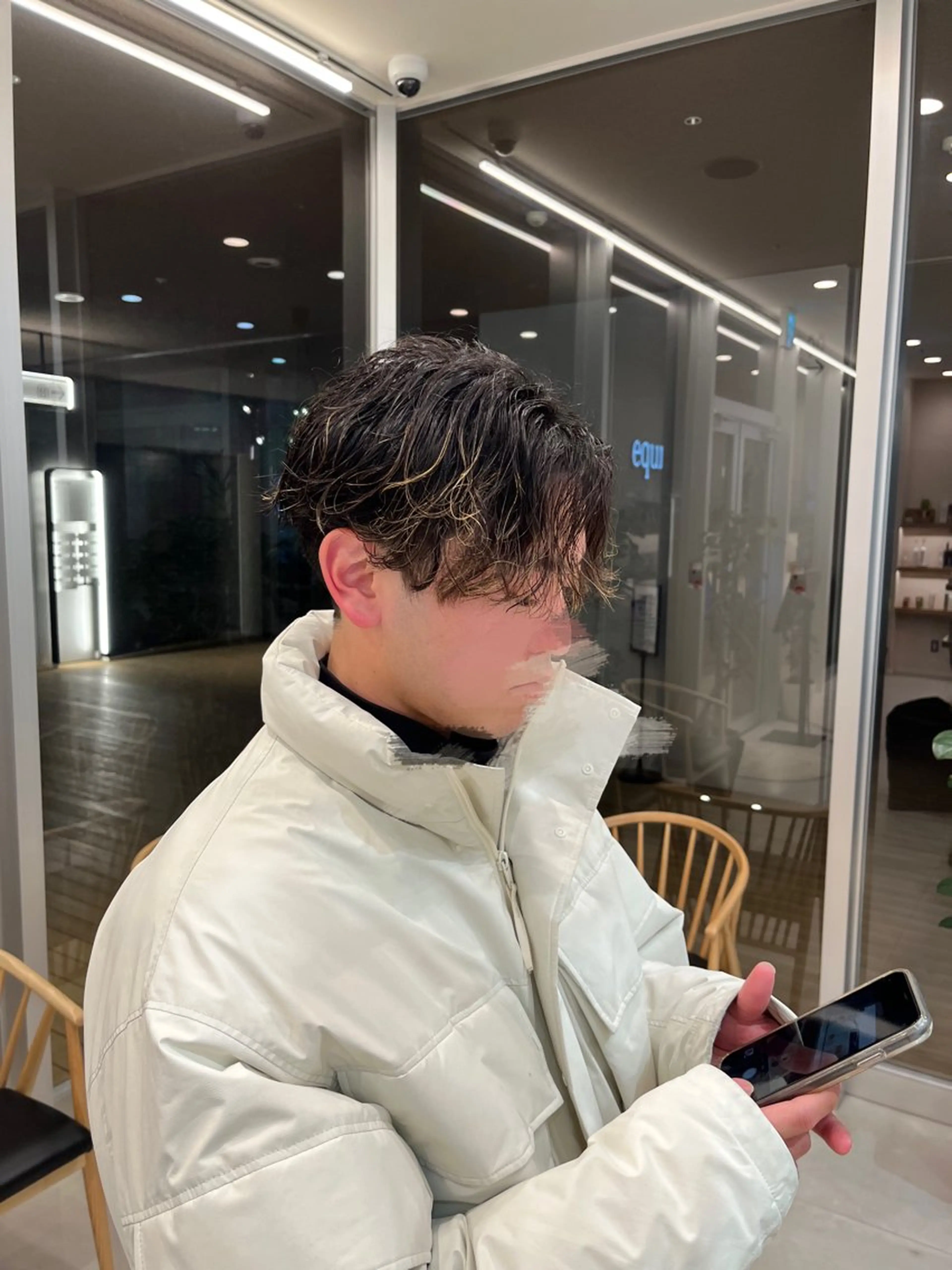 パーマ メンズ equri自由が丘所属・小林真咲 /レディースカットのヘアスタイル