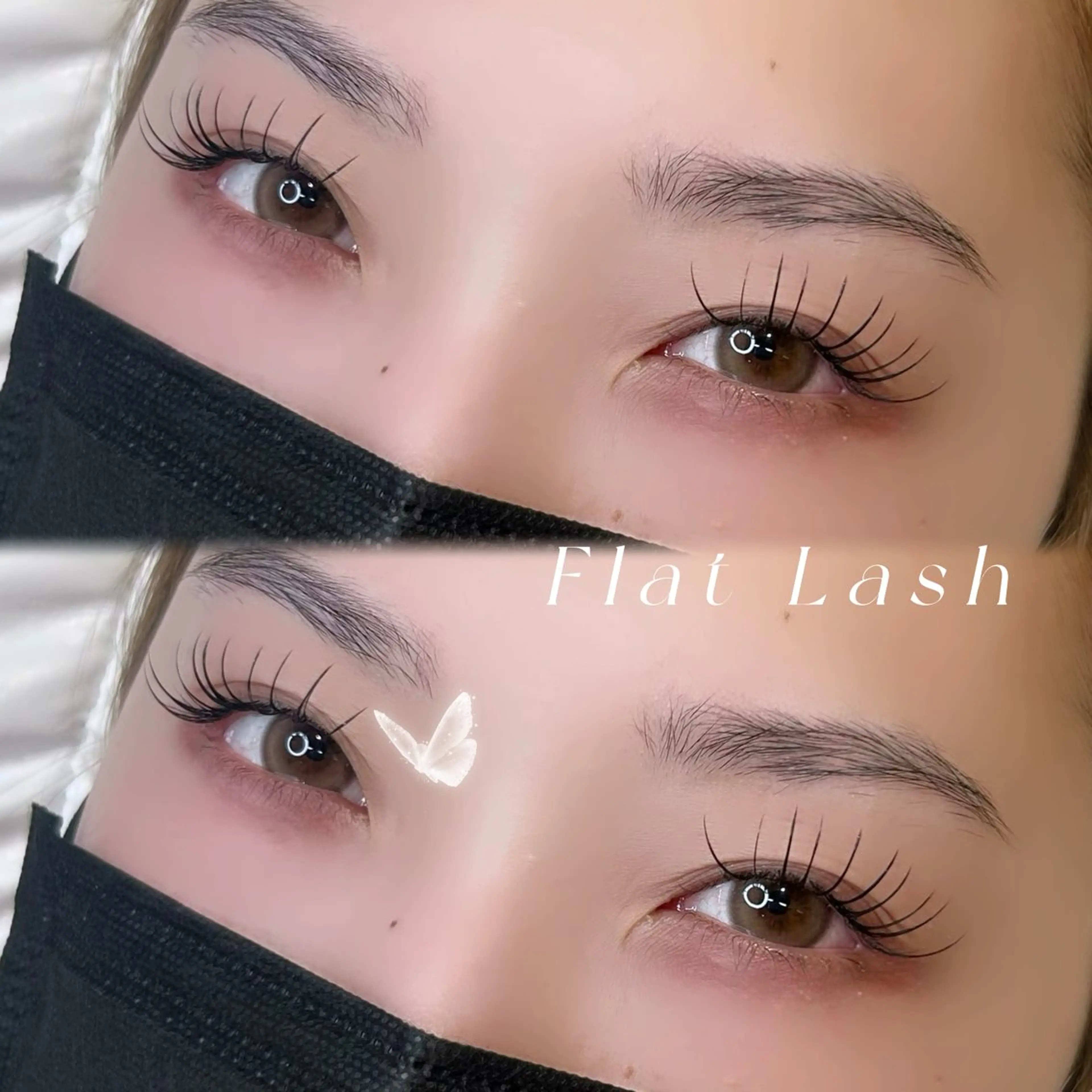 マツエク・マツパ CCカール Cカール カラーマツエク キュート Dカール マツエク mila. mahina 天神のマツエク・マツパデザイン