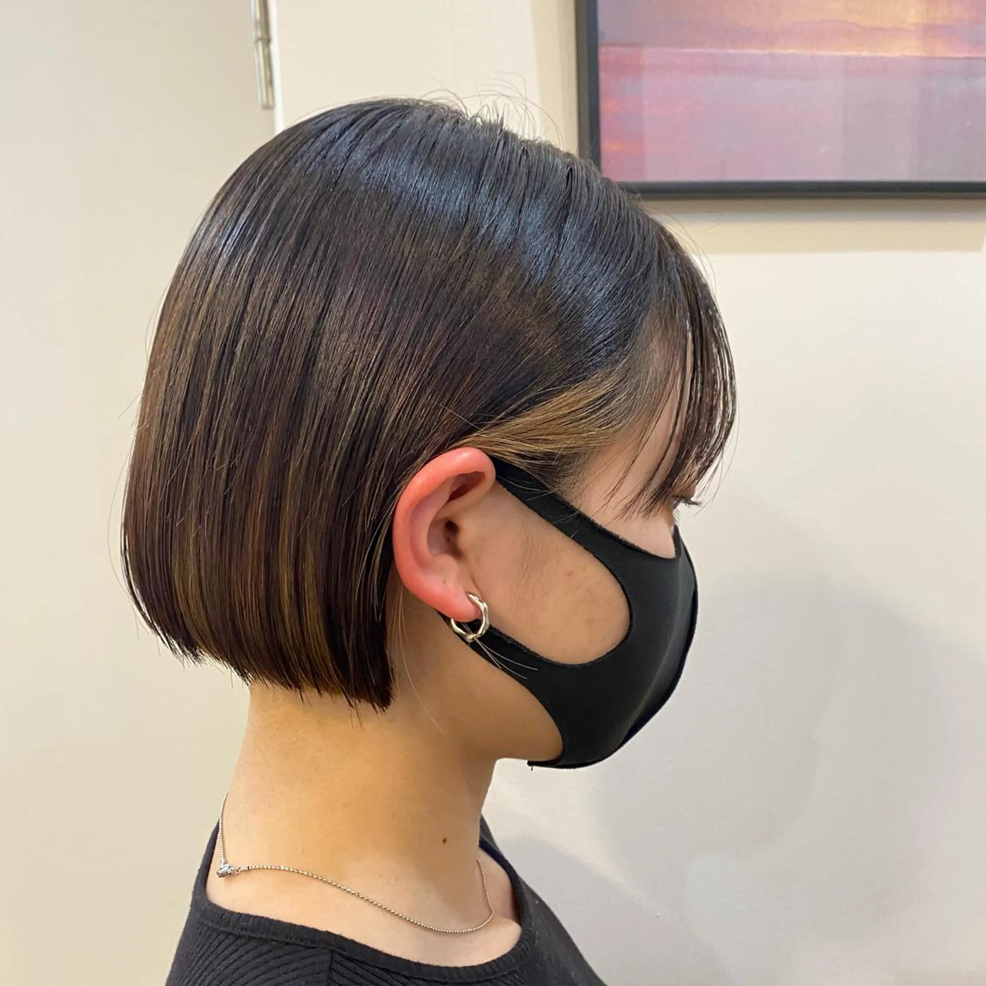 ショート カラー 🪭risa 暖色/レイヤー🪭のヘアスタイル