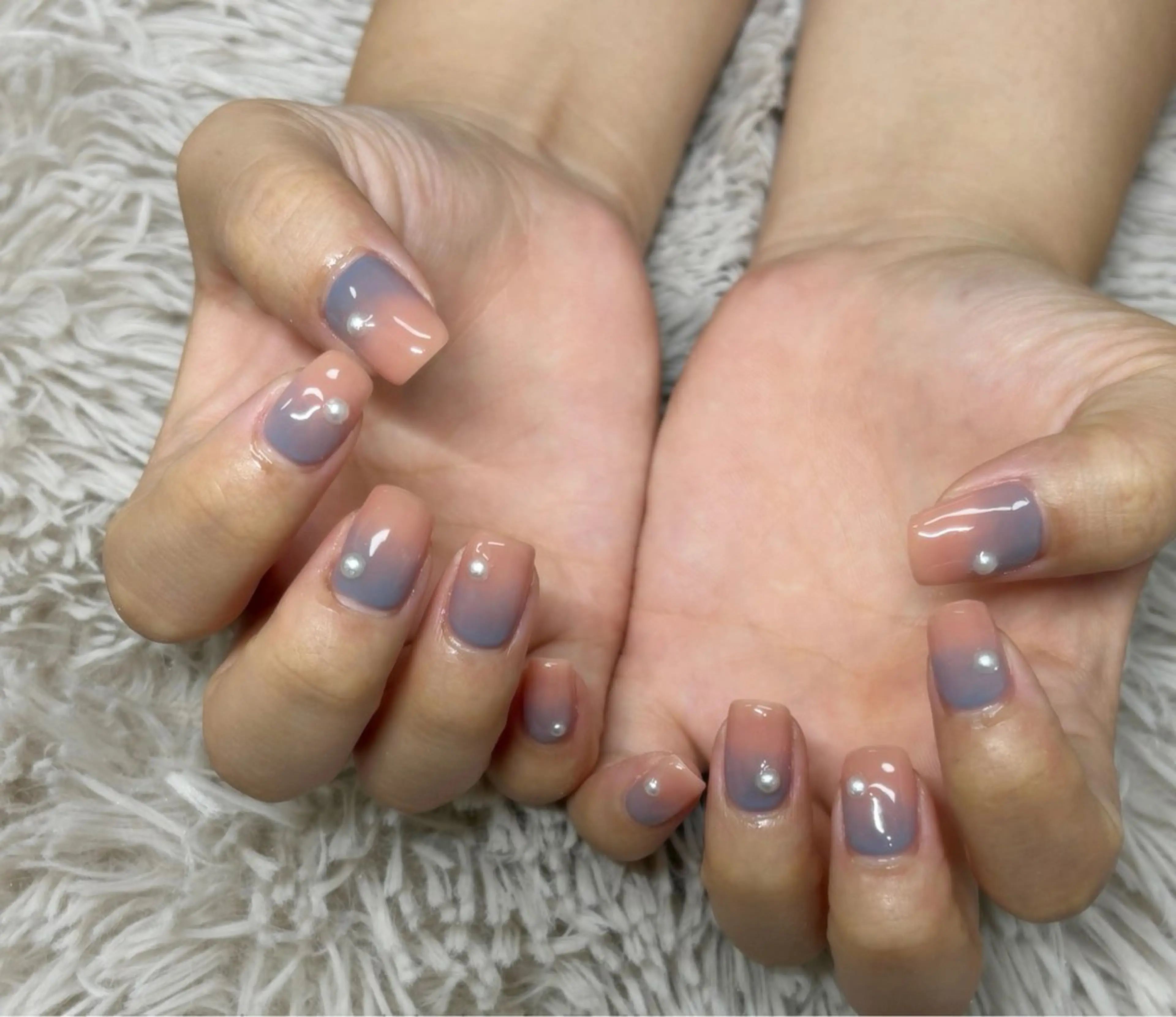 🤍研修モデル募集🤍ワンカラー＋グラデーション（オフあり）の写真