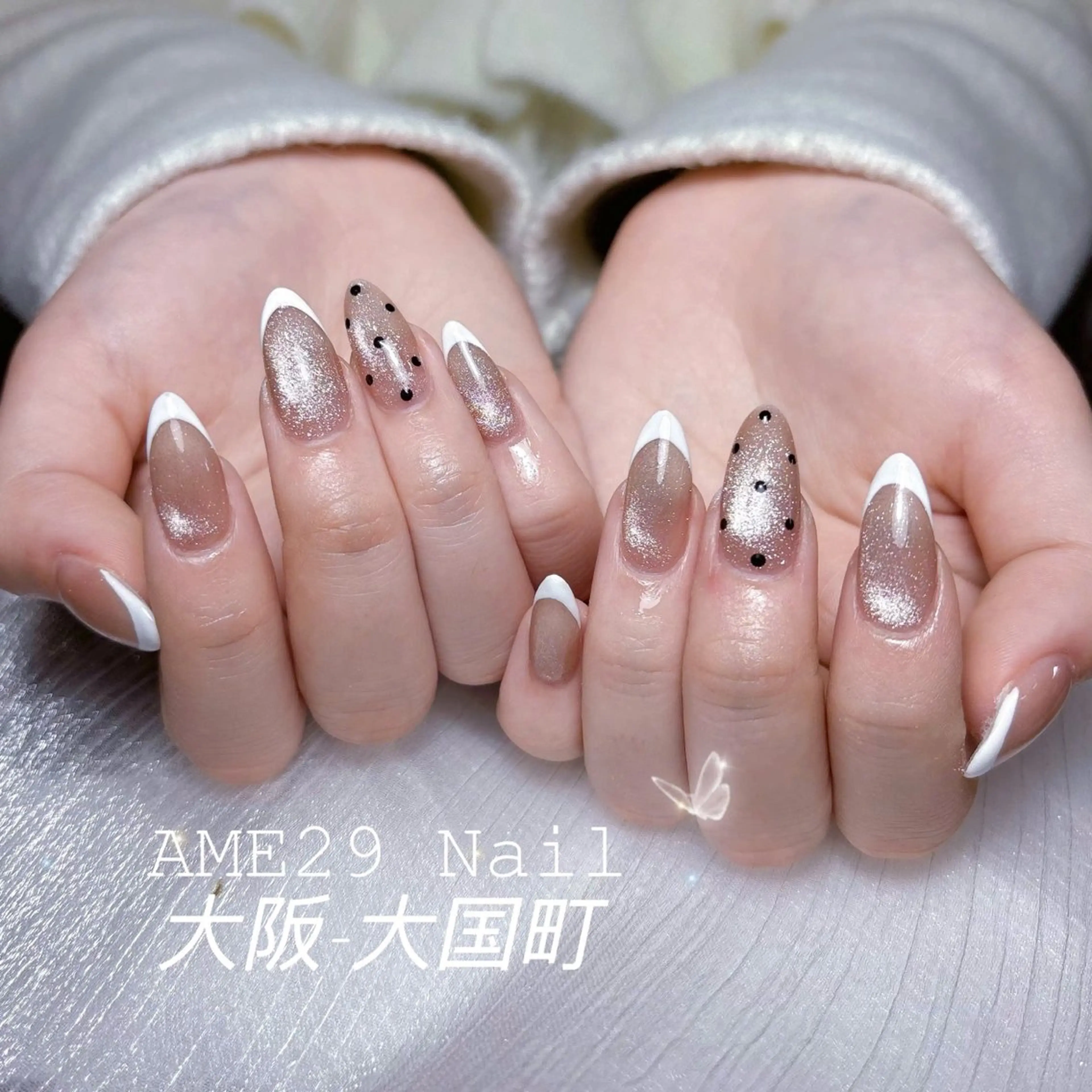 ネイル アートネイル ジェルネイル ロングネイル ワンカラーネイル シンプルネイル AME29 Nail ネイルサロンのネイルデザイン