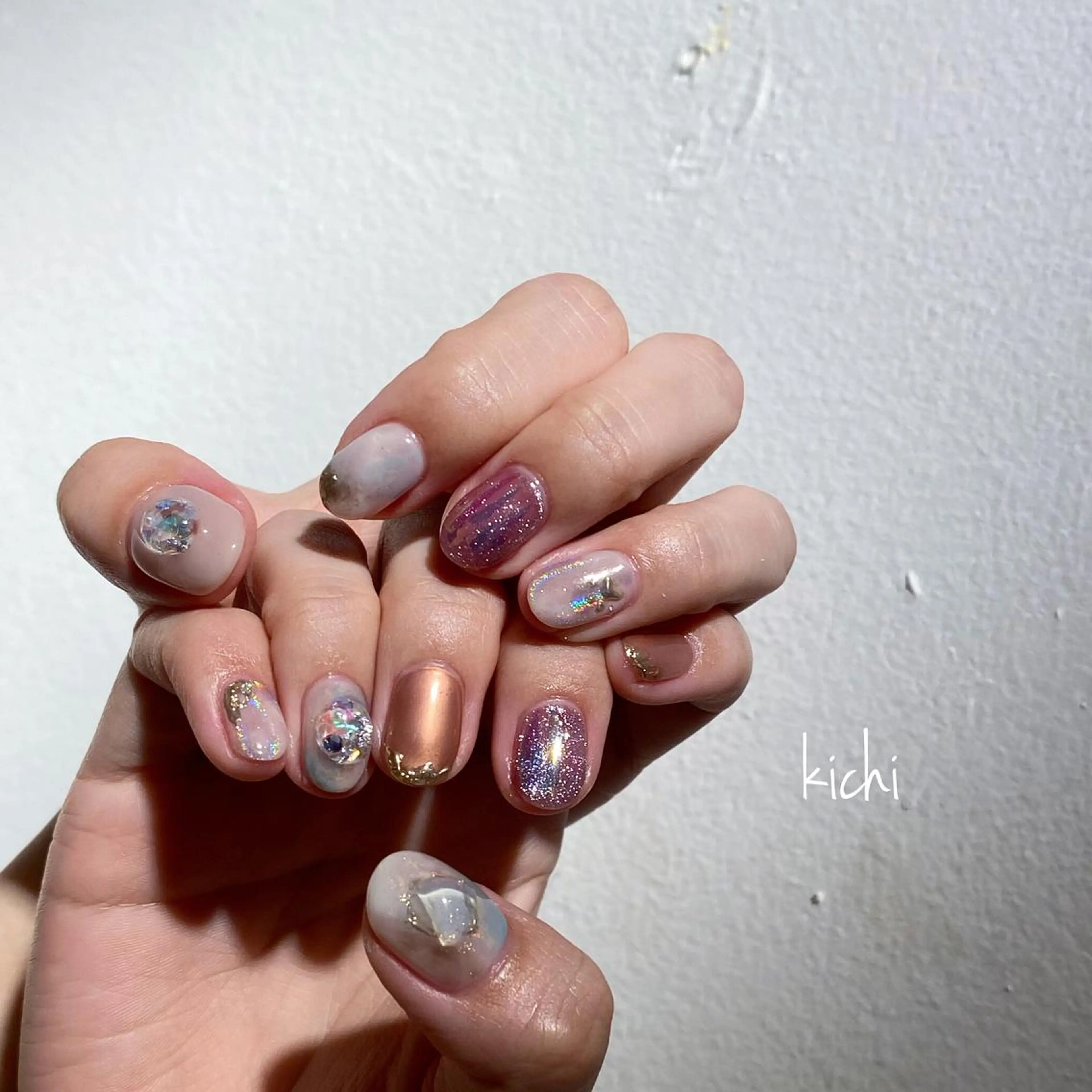 ネイル kichi･:* みじゅのネイルデザイン
