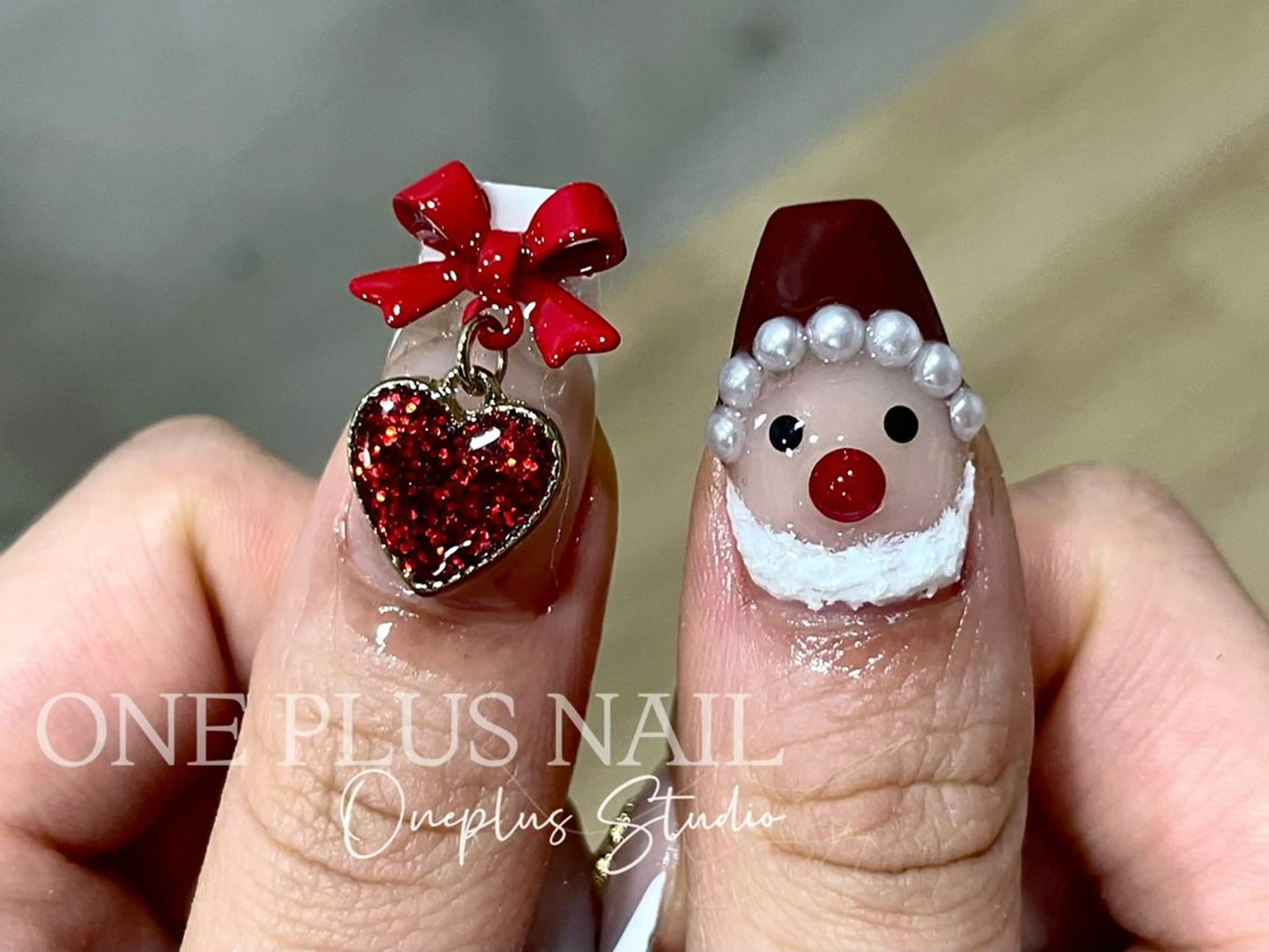 ネイル ジェルネイル キラキラネイル 韓国ネイル ラメ(グリッター) マグネットネイル One plus StudioNailのネイルデザイン