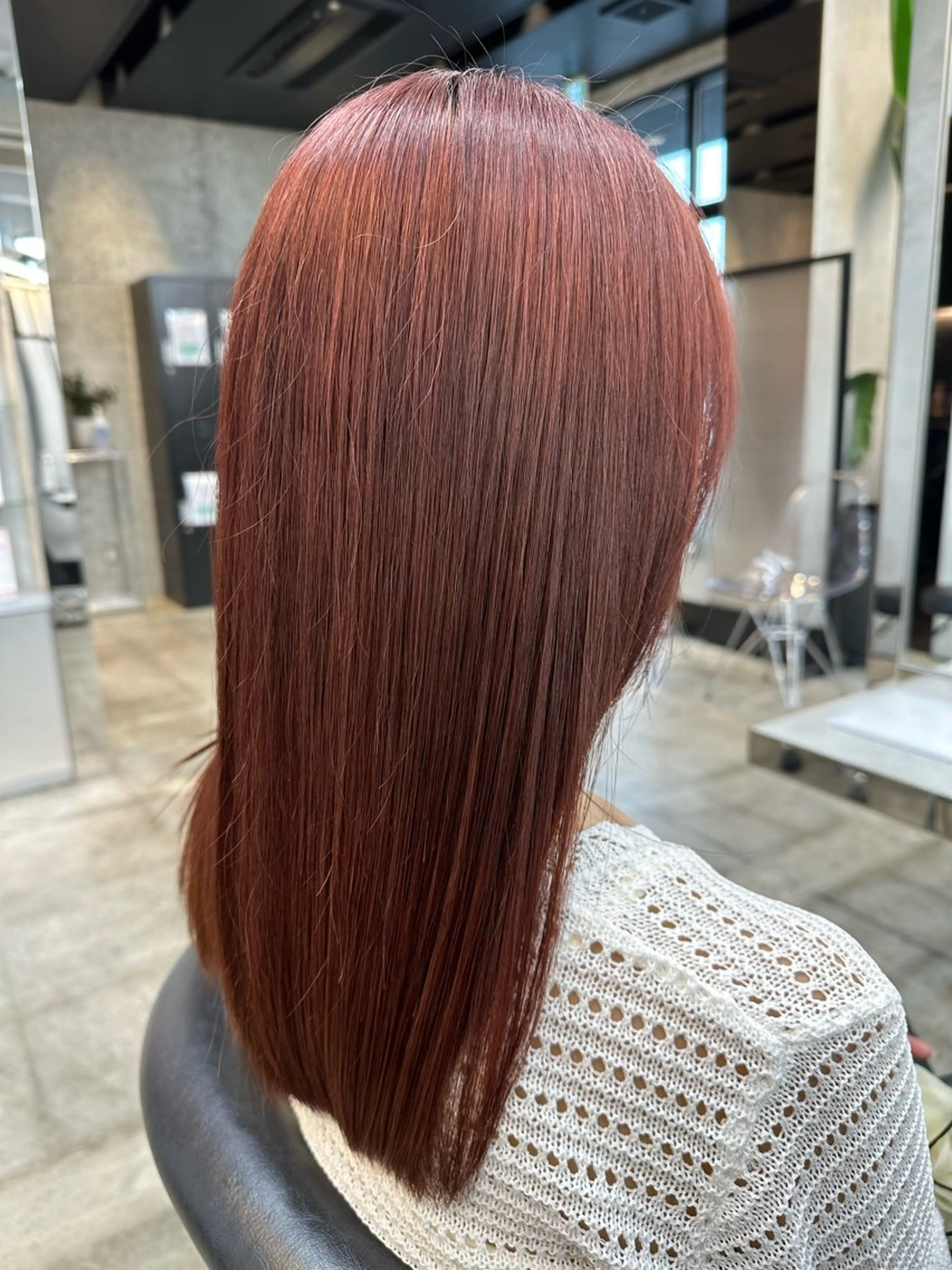 ロング カラー ボルドーカラー ブラウンカラー 髪質改善/艶髪様 🍎豊田修太郎のヘアスタイル