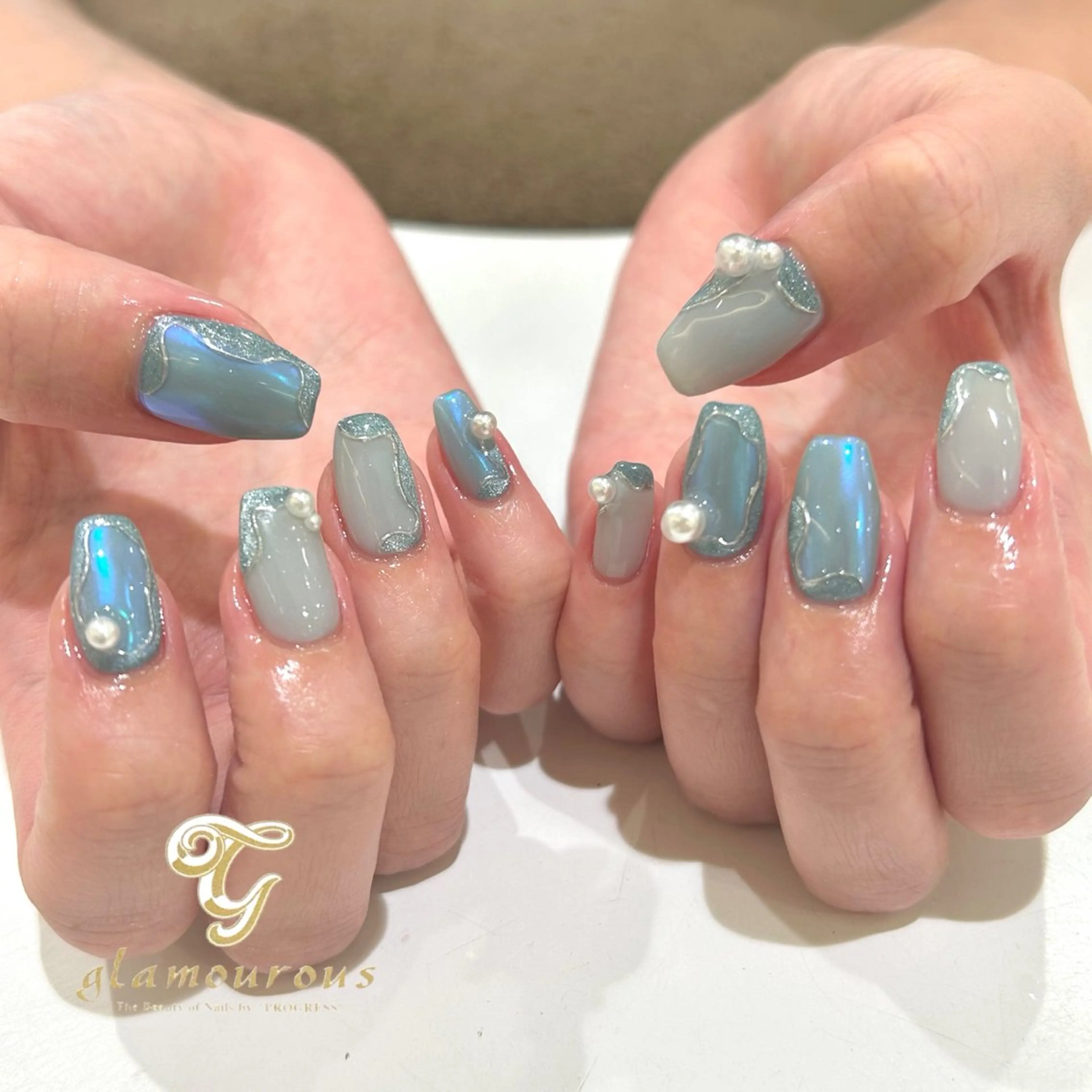 ネイル ハンドネイル 野島 千夏のネイルデザイン