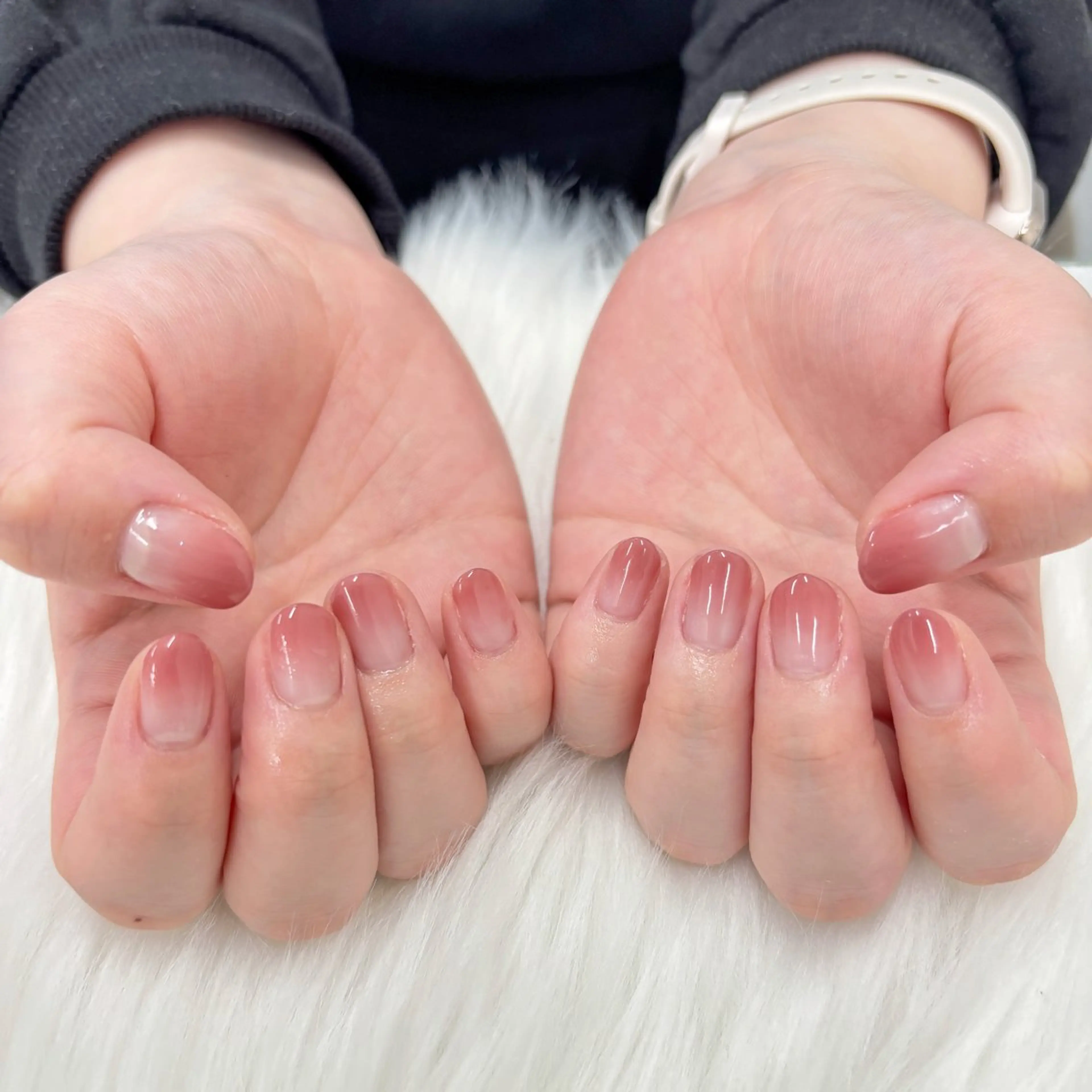 ネイル グラデーション Basic川越店 Jr 琉衣のネイルデザイン