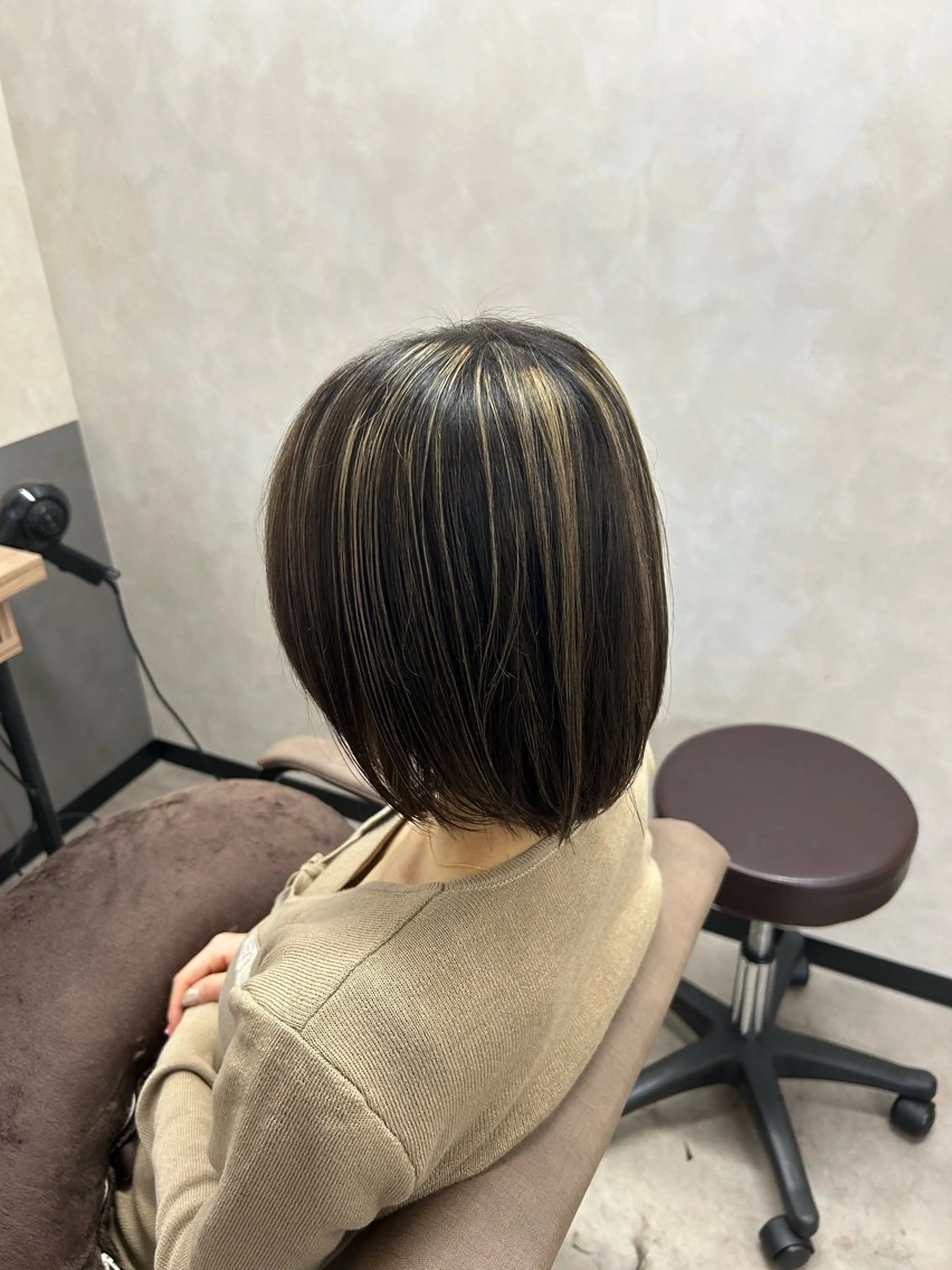 ミディアム カラー カット ヘアカラー VIE.ORNER 土気🍀小岩井樹のヘアスタイル