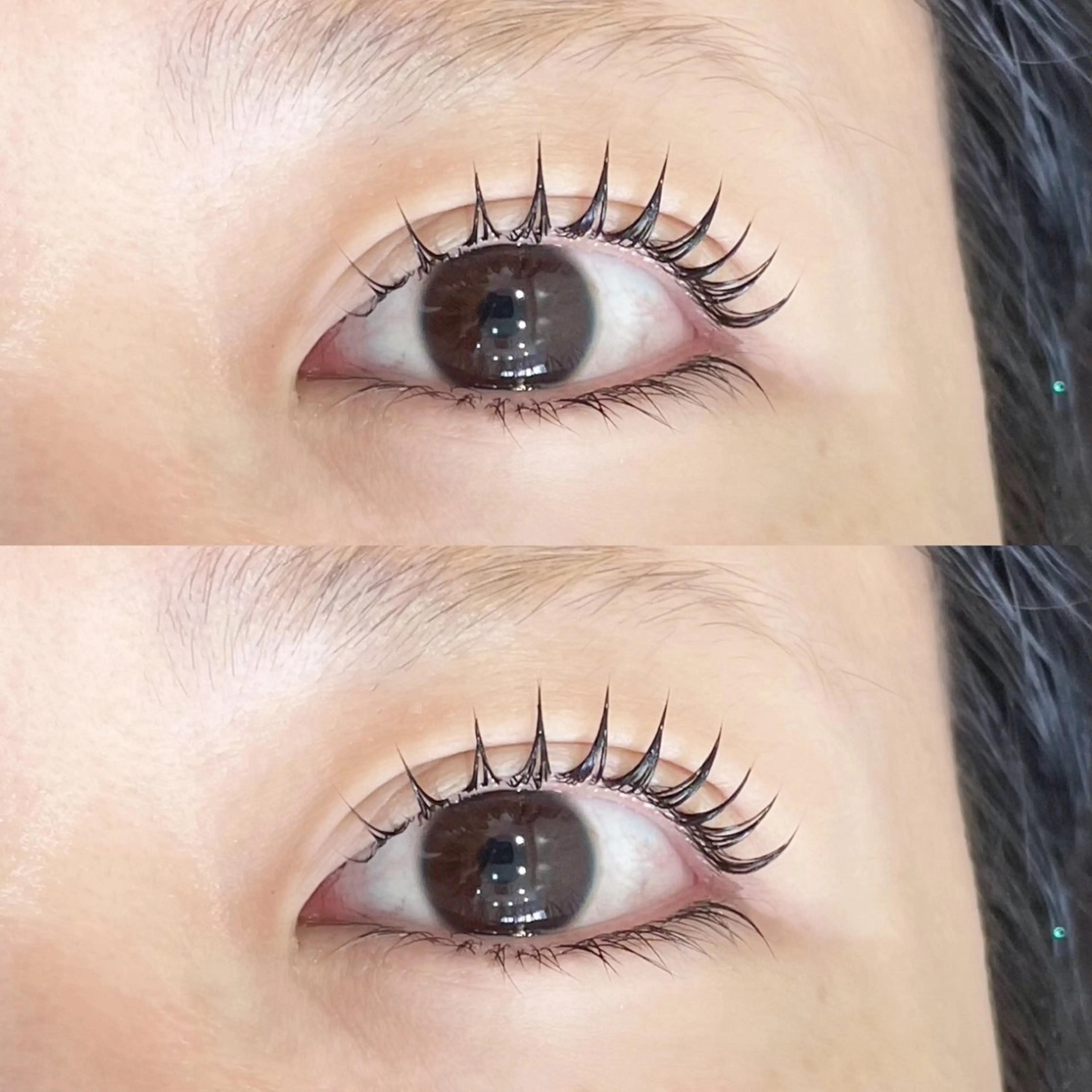 マツエク・マツパ まつげパーマ マツパ miho 【韓国束感まつげ】のマツエク・マツパデザイン