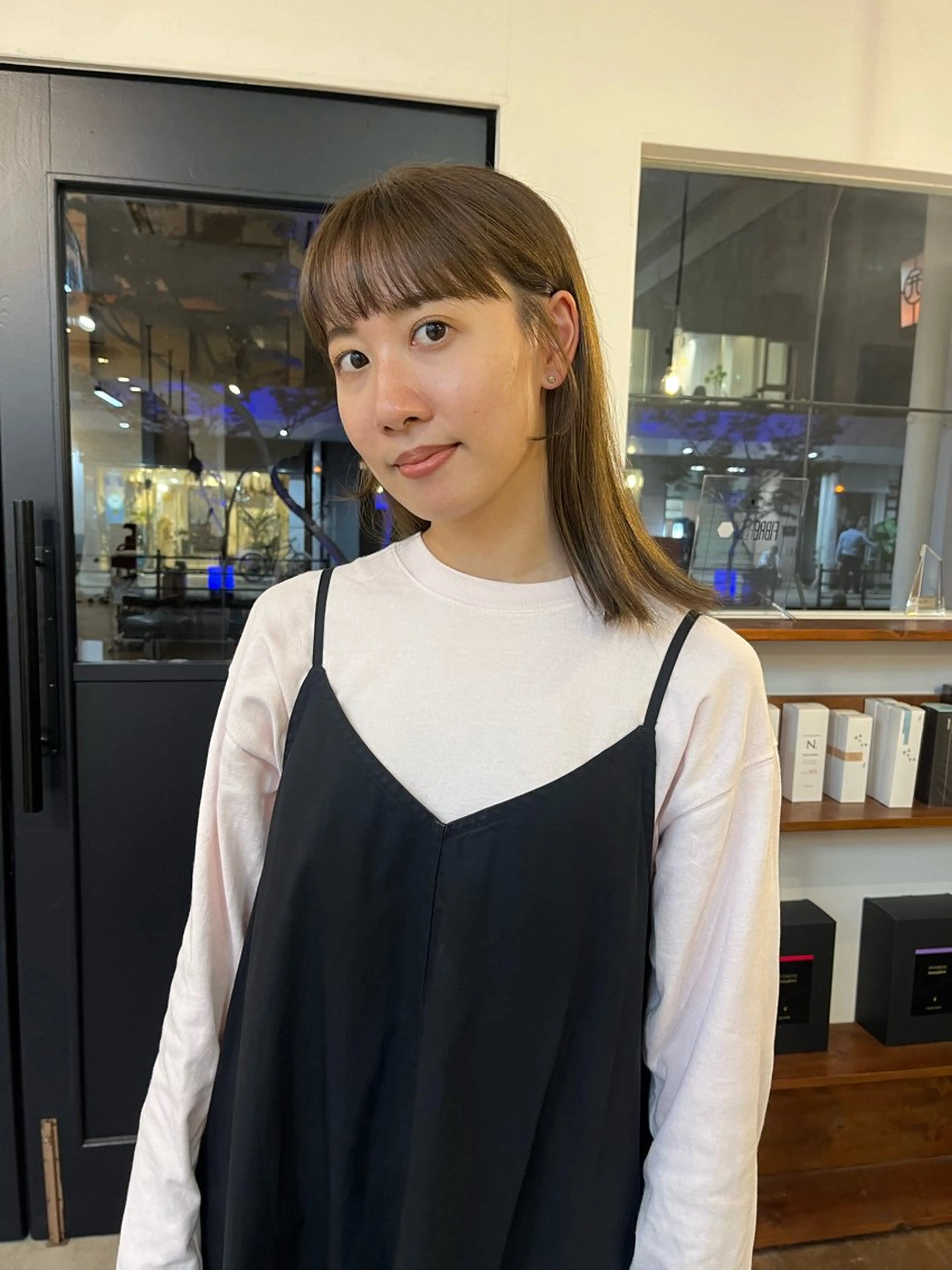 セミロング haco所属・🌿haco / パーマ/ユリナ🕊️のヘアスタイル