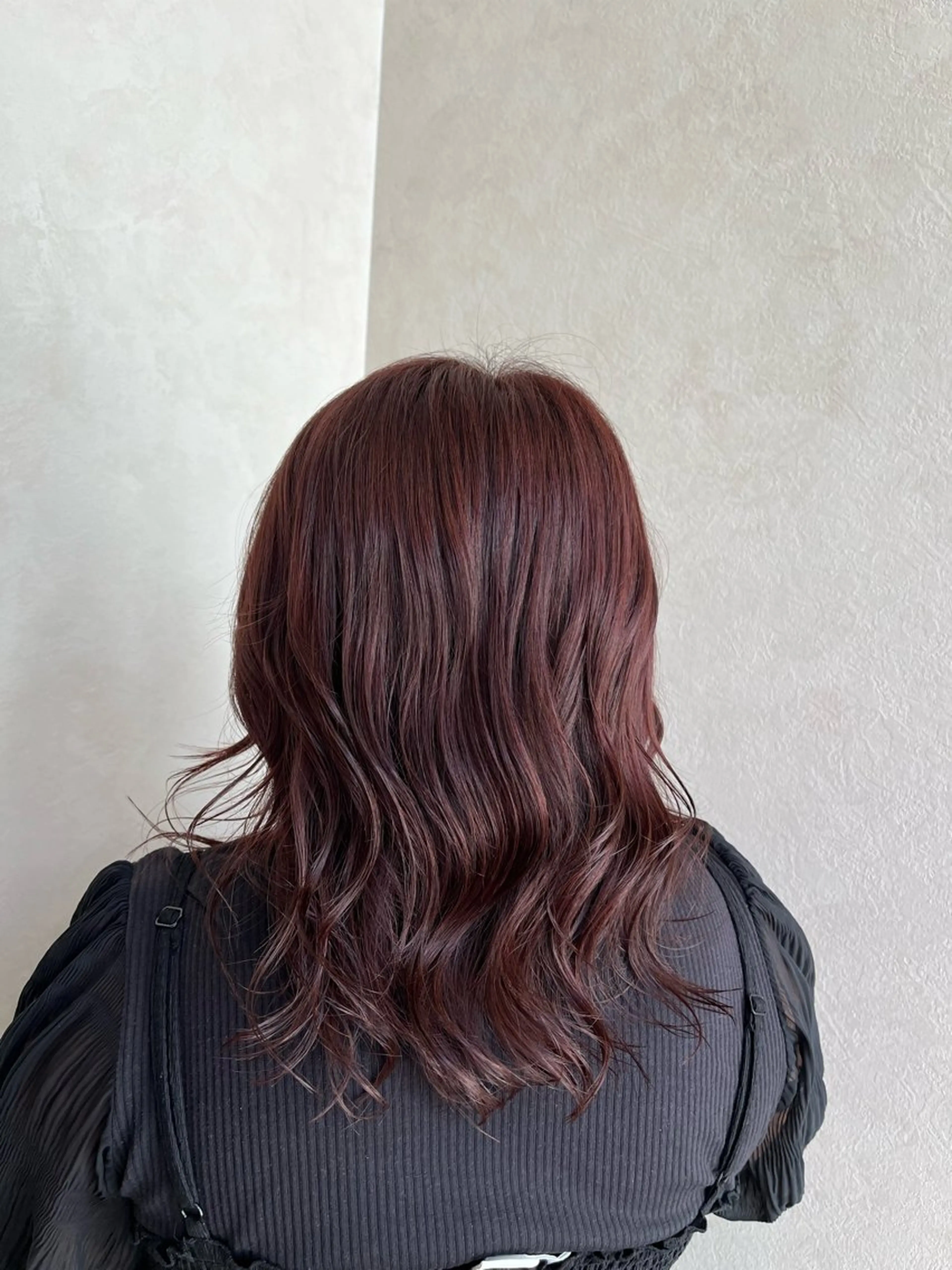 セミロング number大分/ 磯部栞里のヘアスタイル