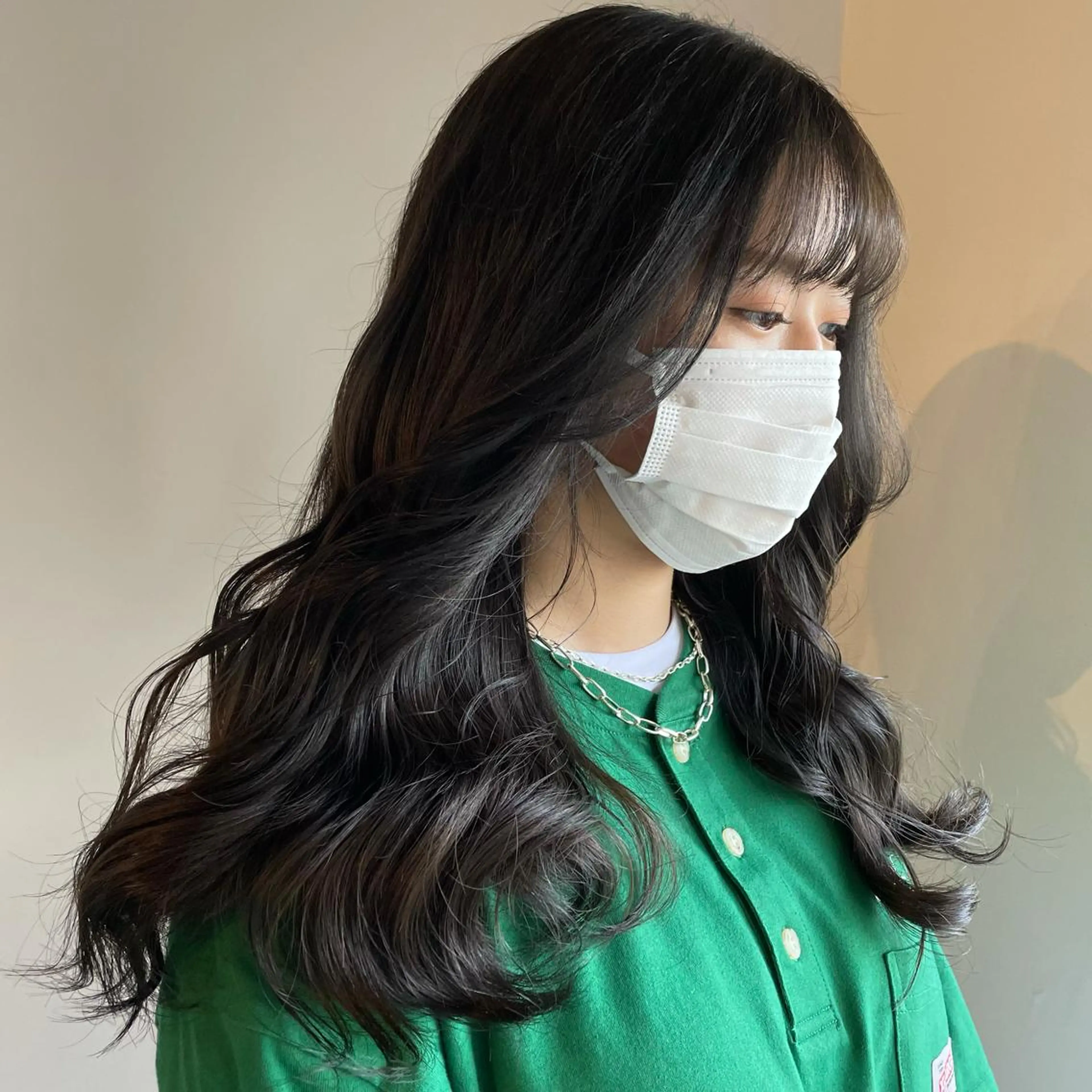 ロング カラー ヘアアレンジ マツエク・マツパ 透明感カラー/推しカ ラー☁️JURAのヘアスタイル