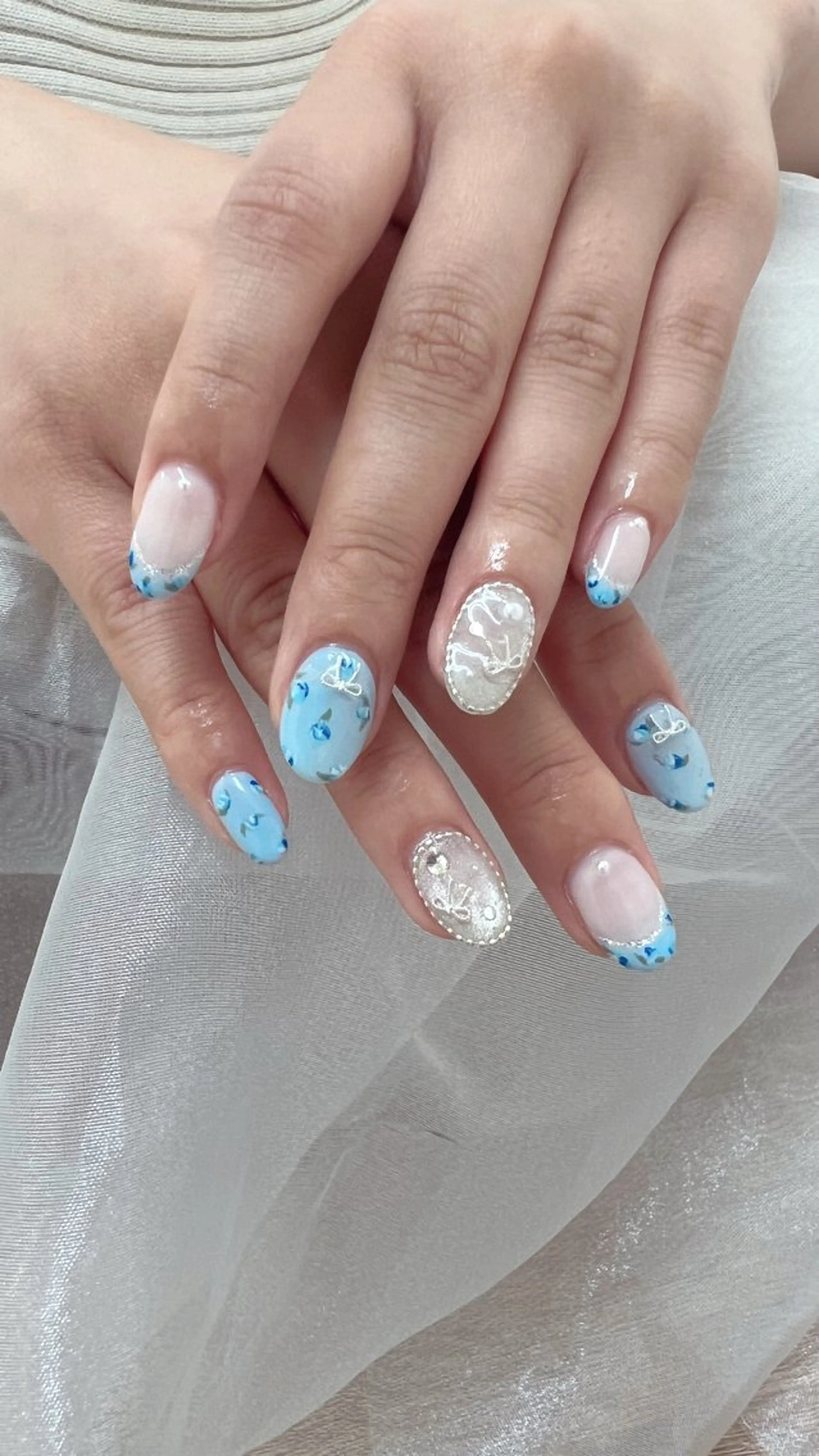 ネイル 持ち込み 🌺新小岩VILL Asa.のネイルデザイン