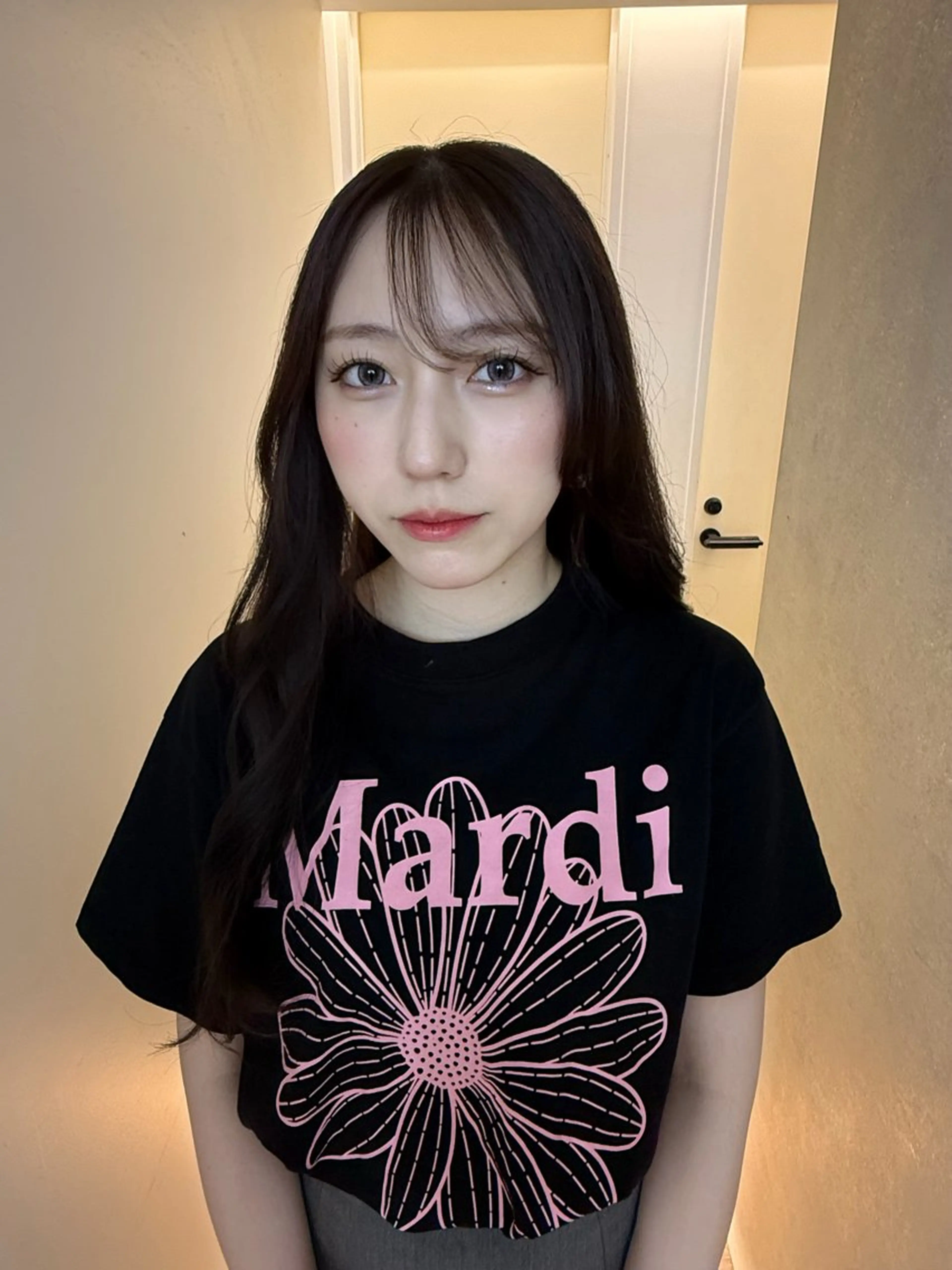 ミディアム カラー ハイトーン/デザイン 🪐·˚⌖MIHOのヘアスタイル