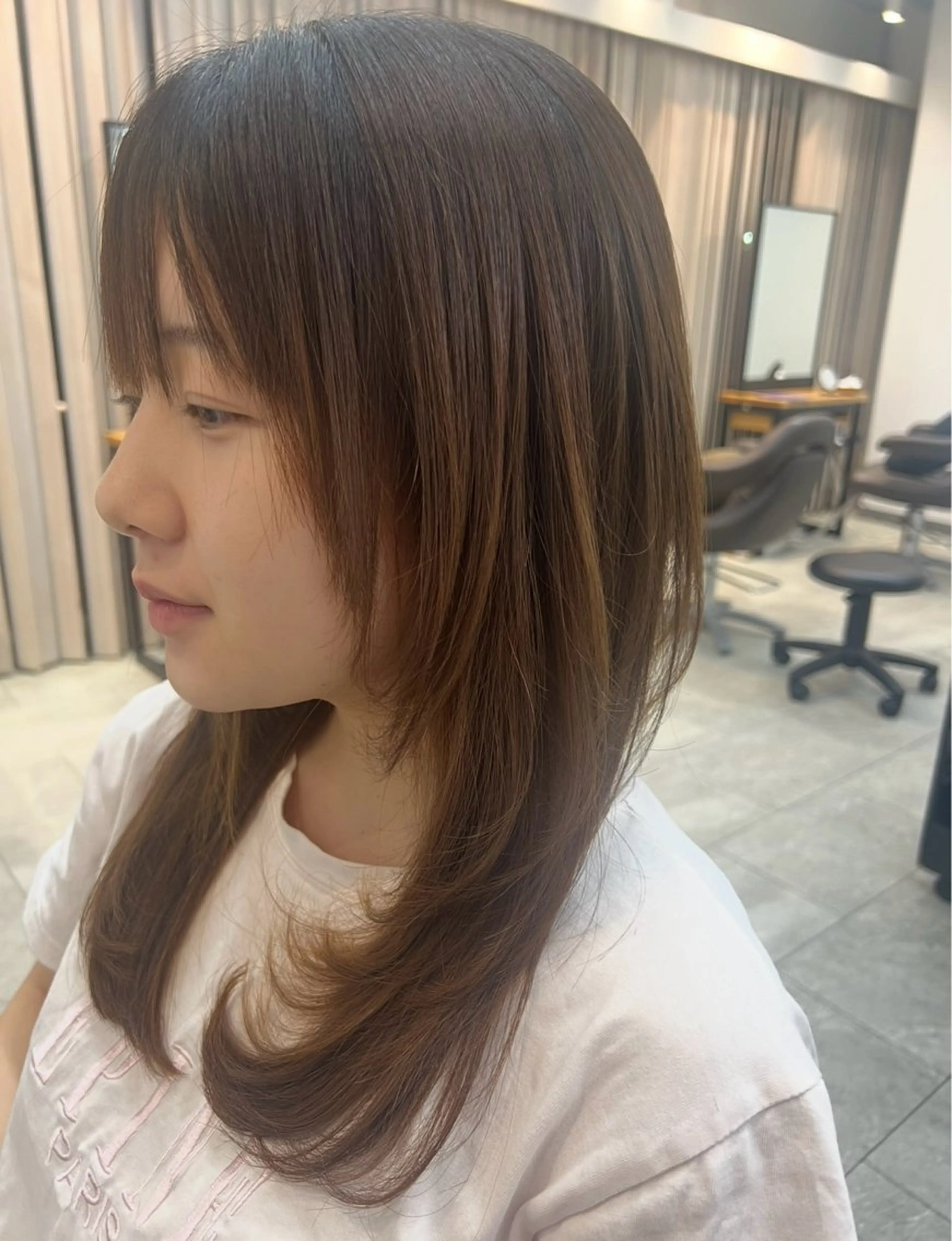 ロング CBON    HairSalon neaf六本木店所属・カラー/髪質改善/ 縮毛矯正/関口舞のヘアスタイル