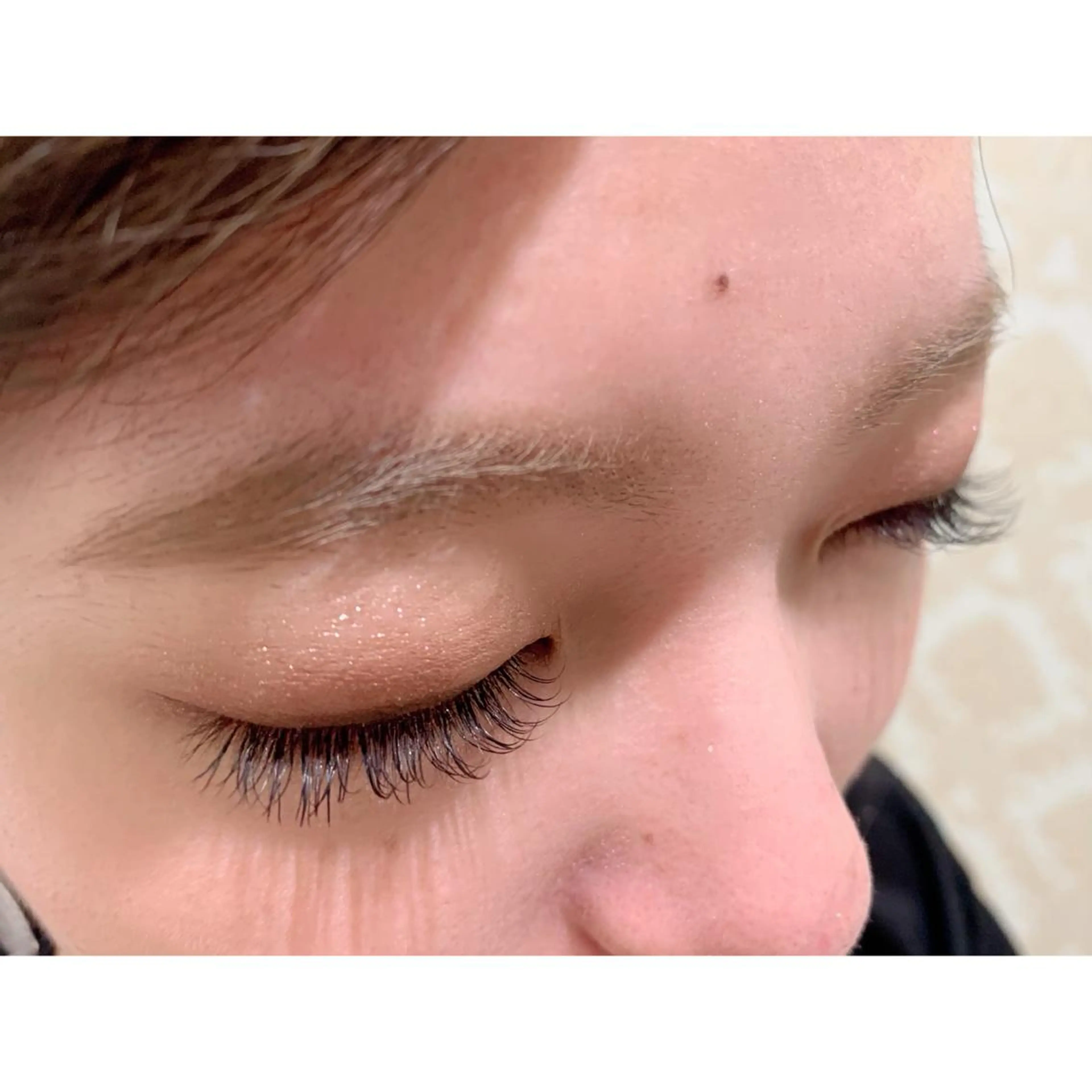 マツエク・マツパ 付け放題 Dカール フラットラッシュ 坂西 春果のマツエク・マツパデザイン