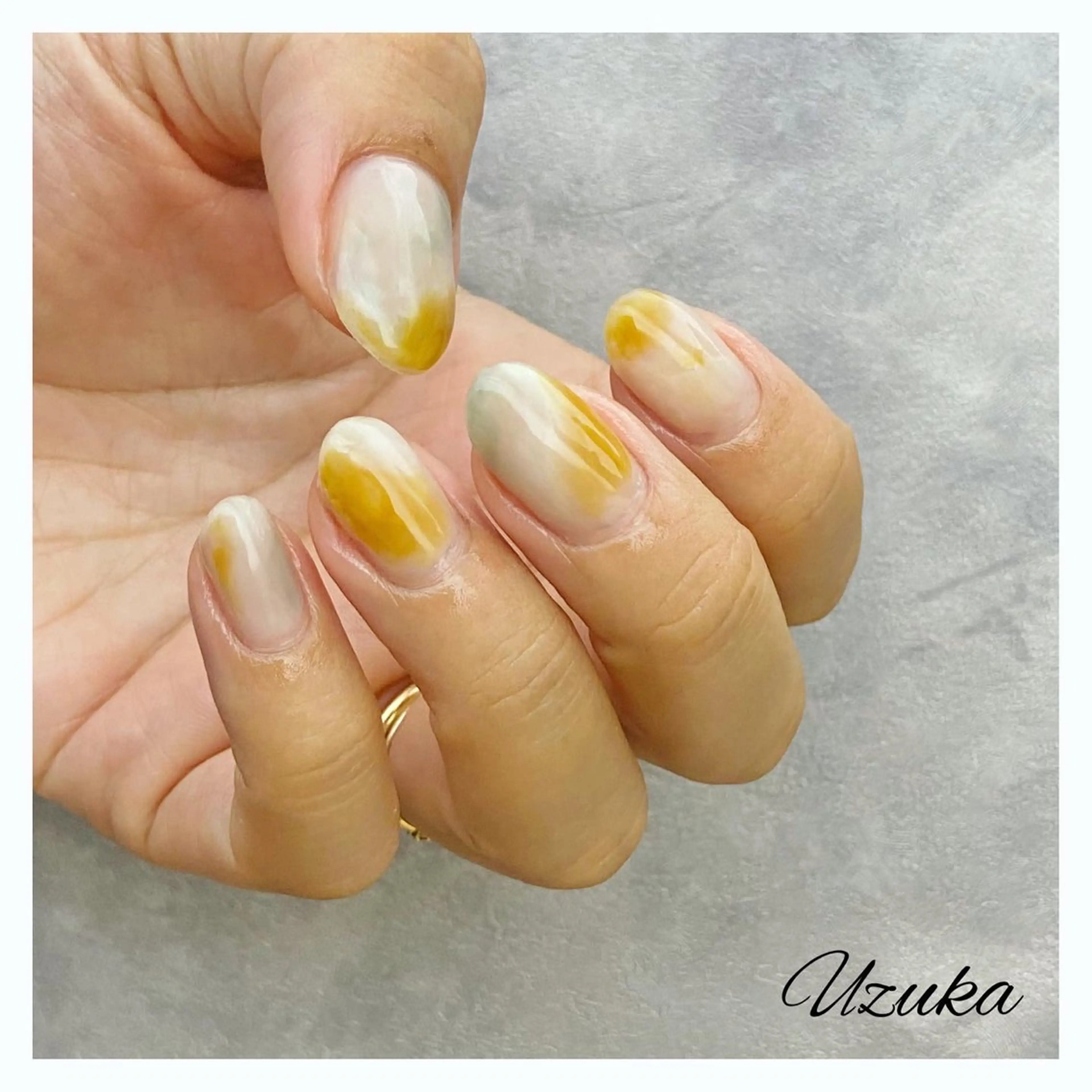 ネイル ニュアンスネイル 【 enn 】 Uzuka Yukaのネイルデザイン