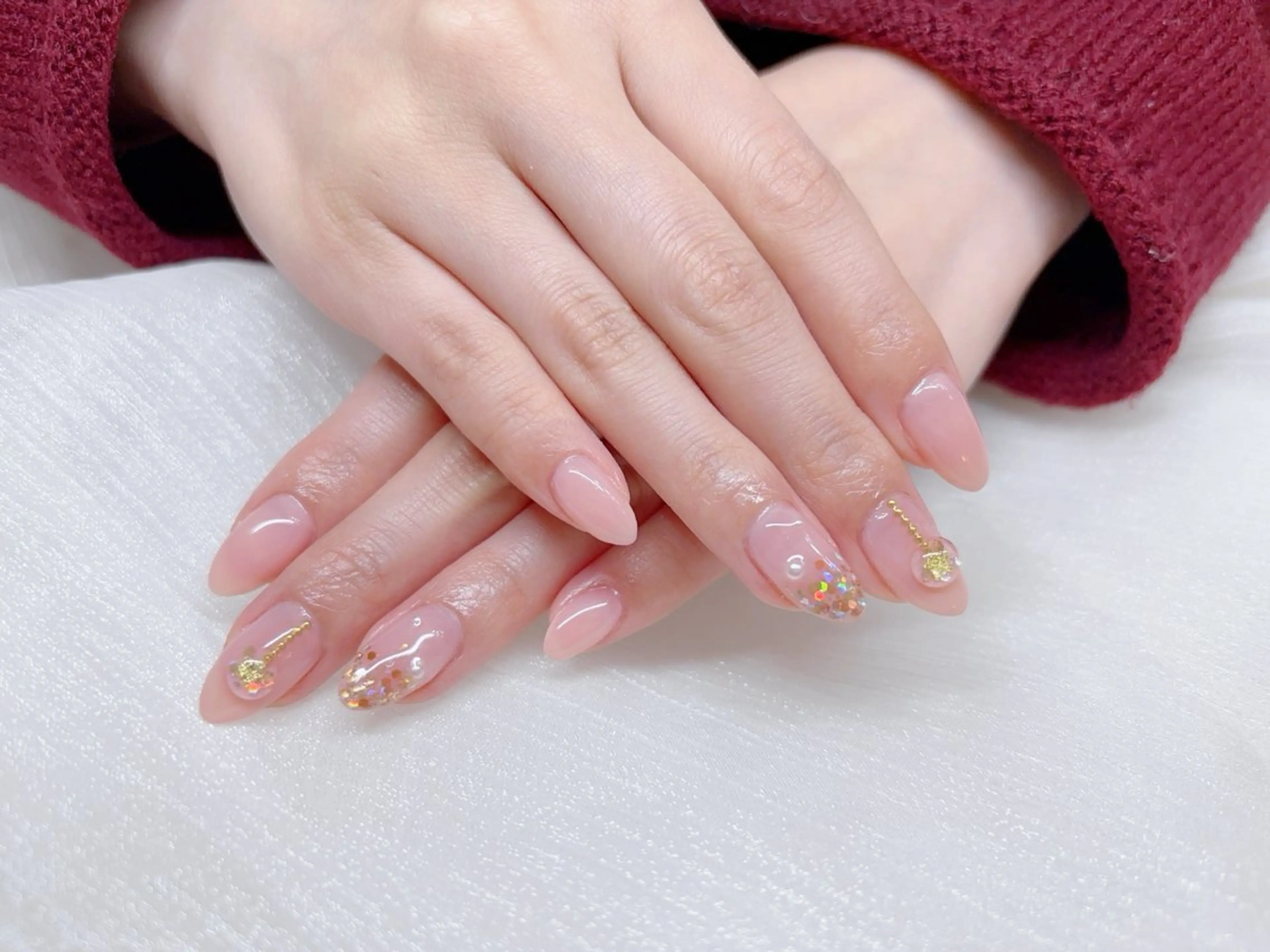 ネイル 冬ネイル クリスマス ハンドネイル ♡CELEBRAIL YUKI♡のネイルデザイン