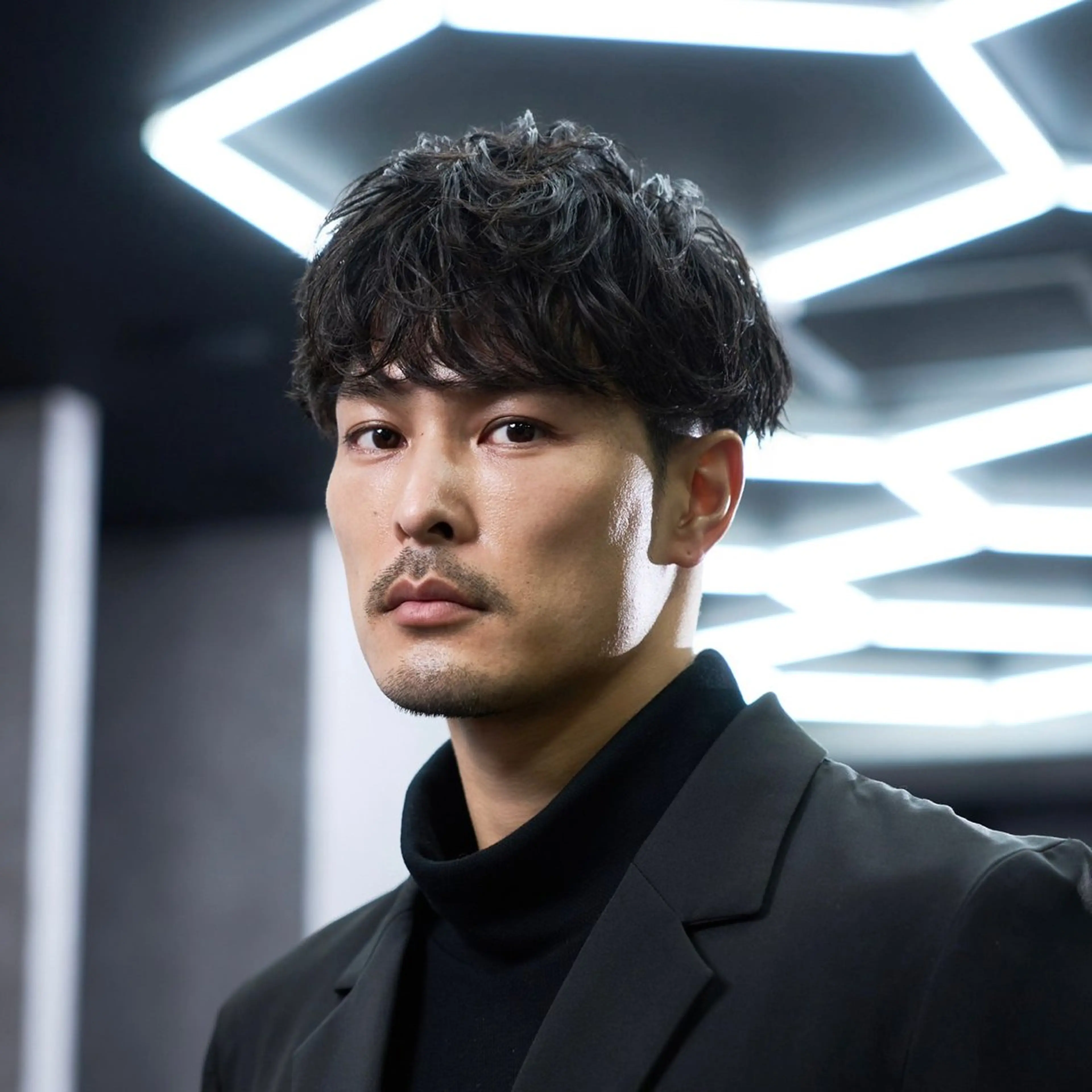 メンズ メンズパーマ 深野 ちさとのヘアスタイル