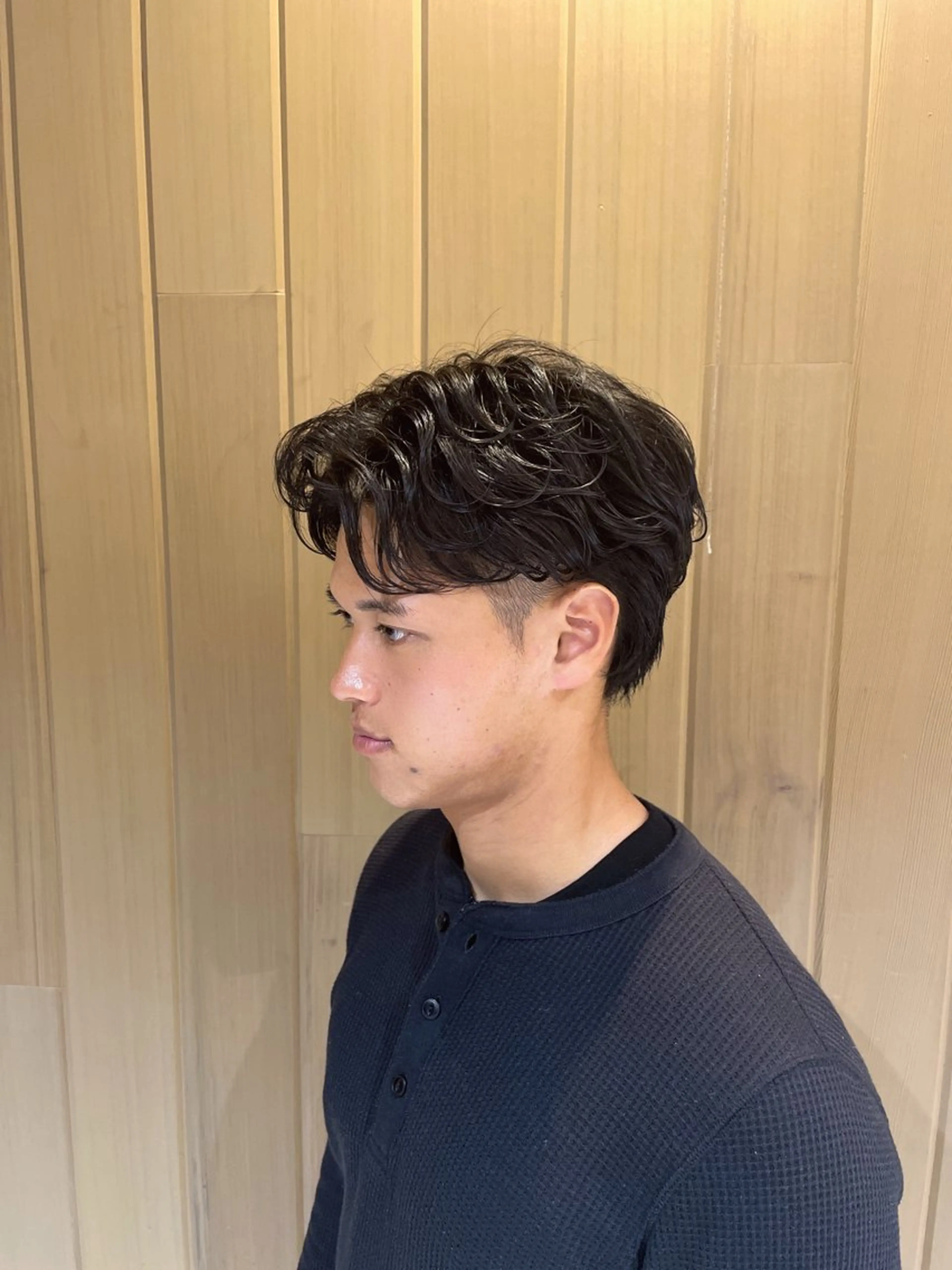 パーマ メンズ フェザーパーマ メンズパーマ PAPASS|尾頃 功明|メンズパーマのヘアスタイル